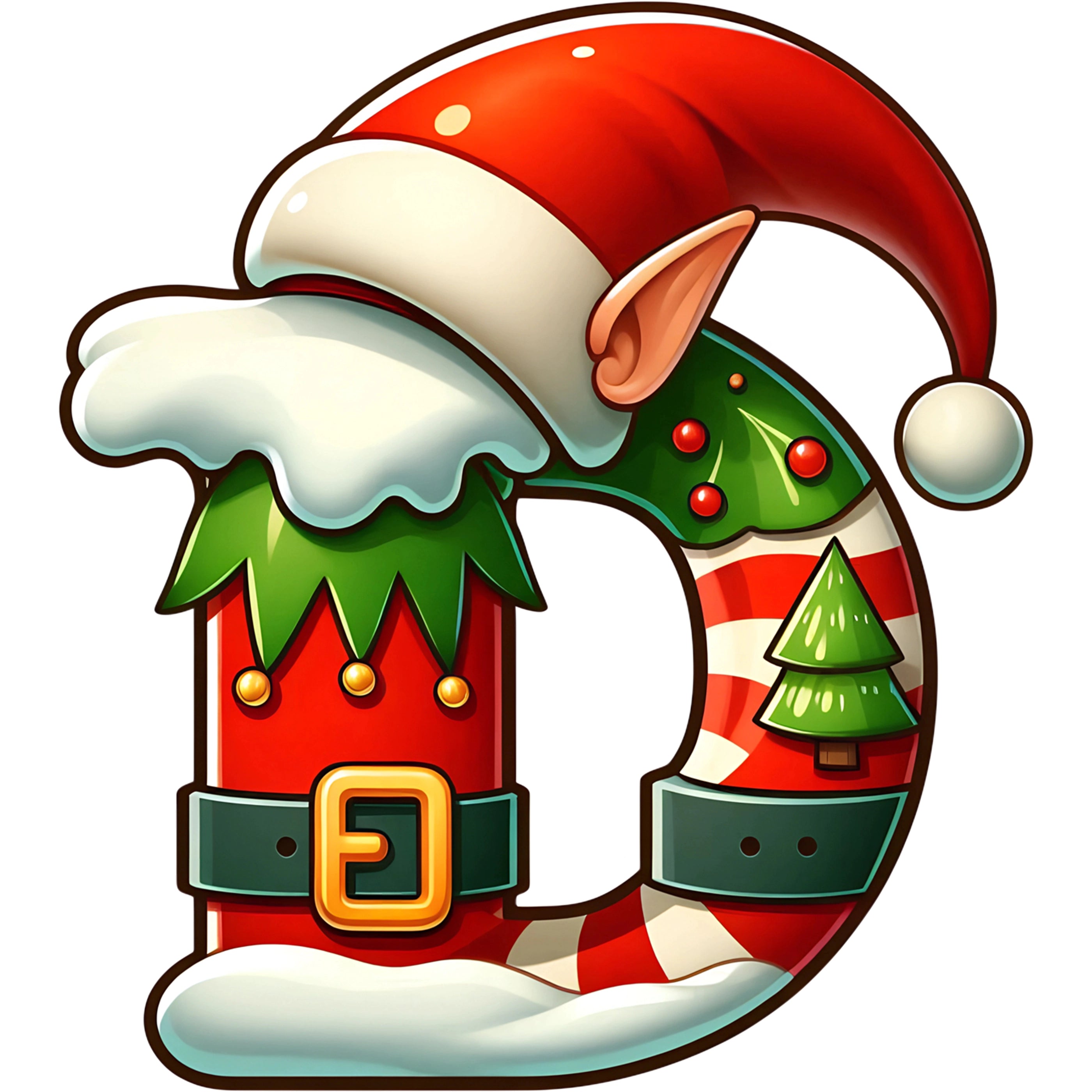 Bügelbild Elfen Buchstaben & Zahlen