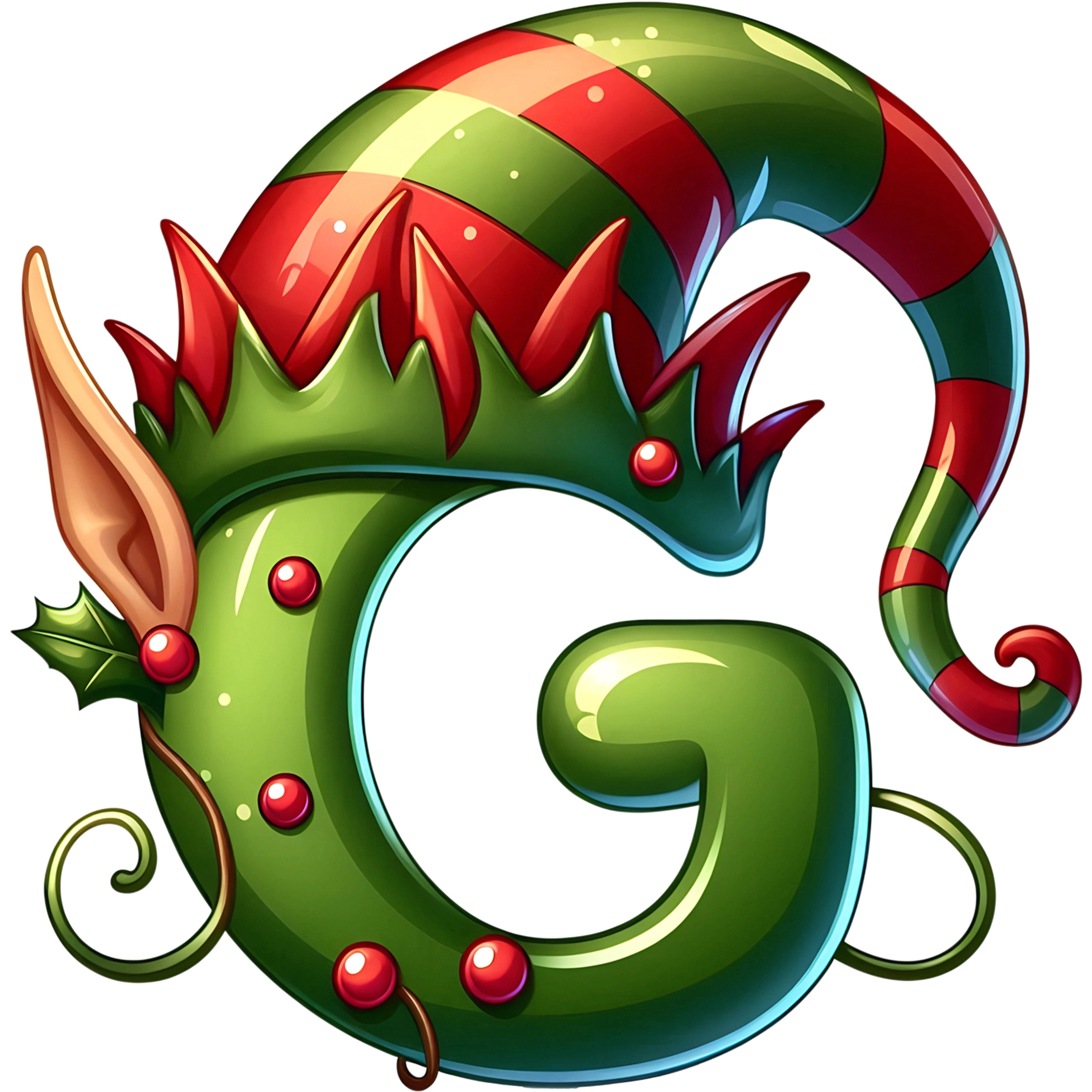 Bügelbild Elfen Buchstaben & Zahlen