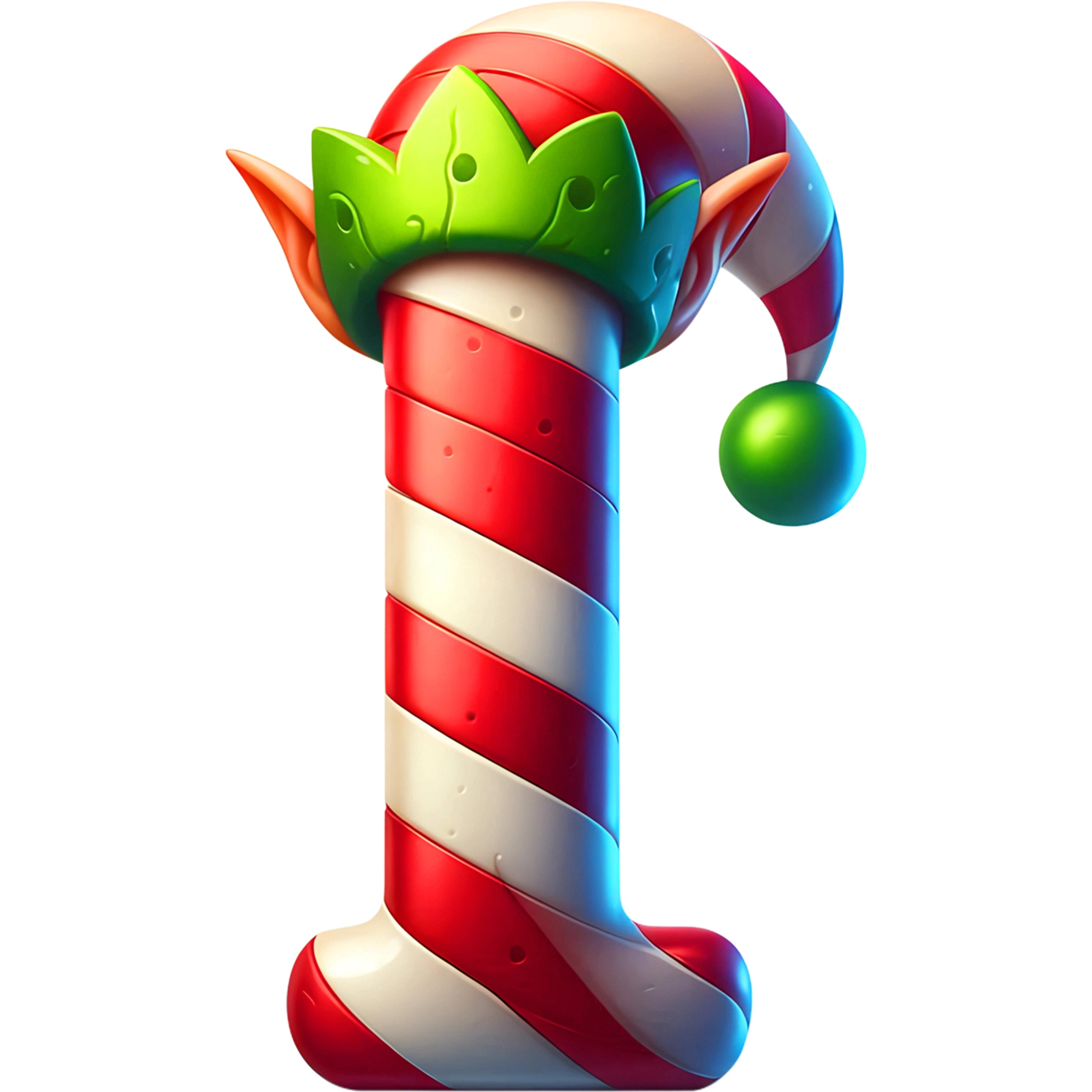 Bügelbild Elfen Buchstaben & Zahlen