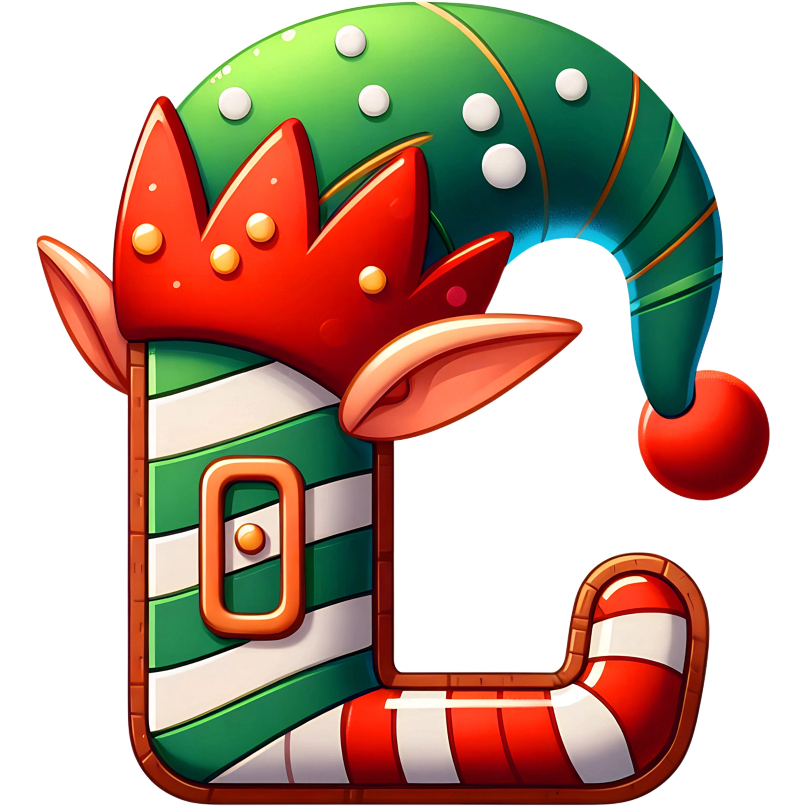 Bügelbild Elfen Buchstaben & Zahlen