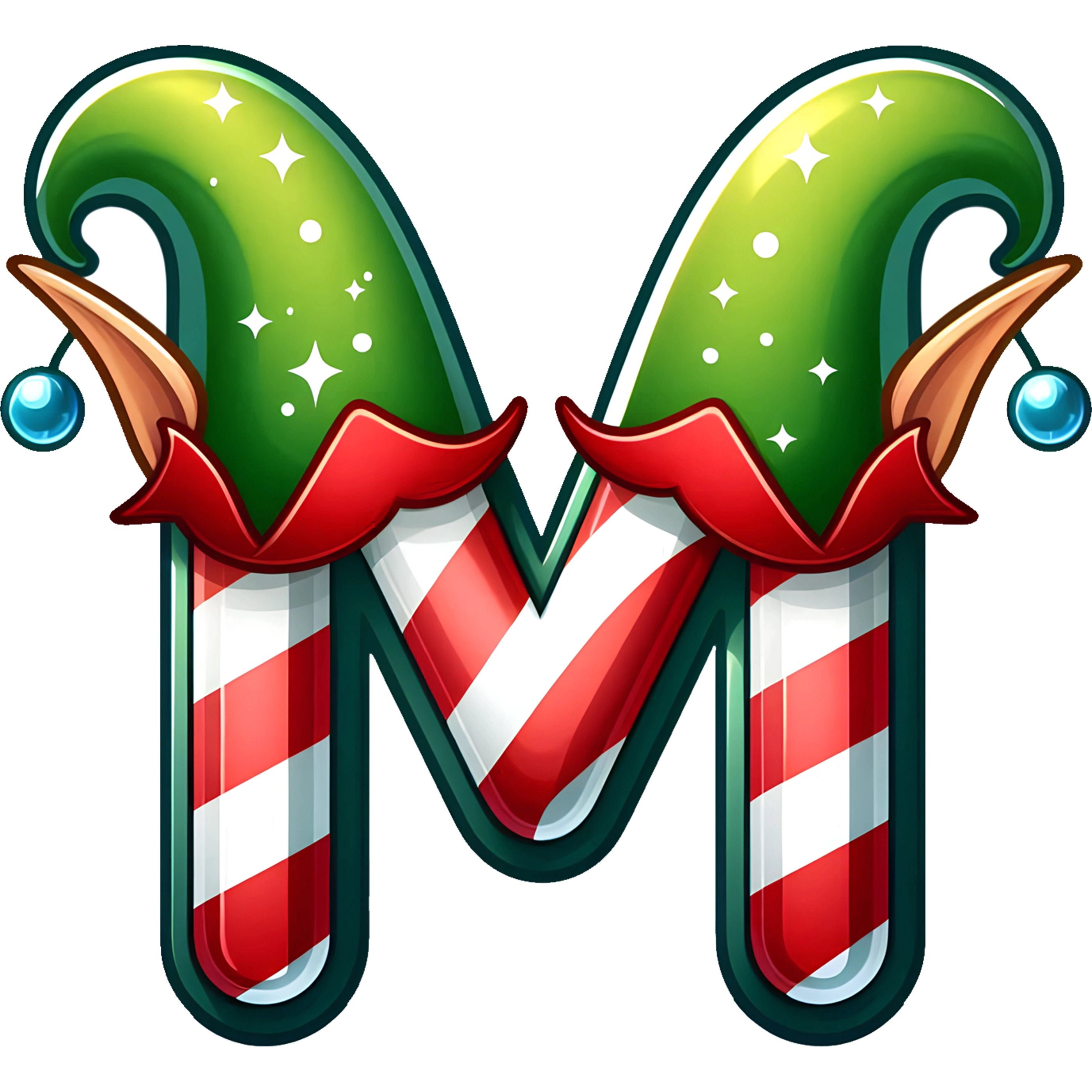 Bügelbild Elfen Buchstaben & Zahlen