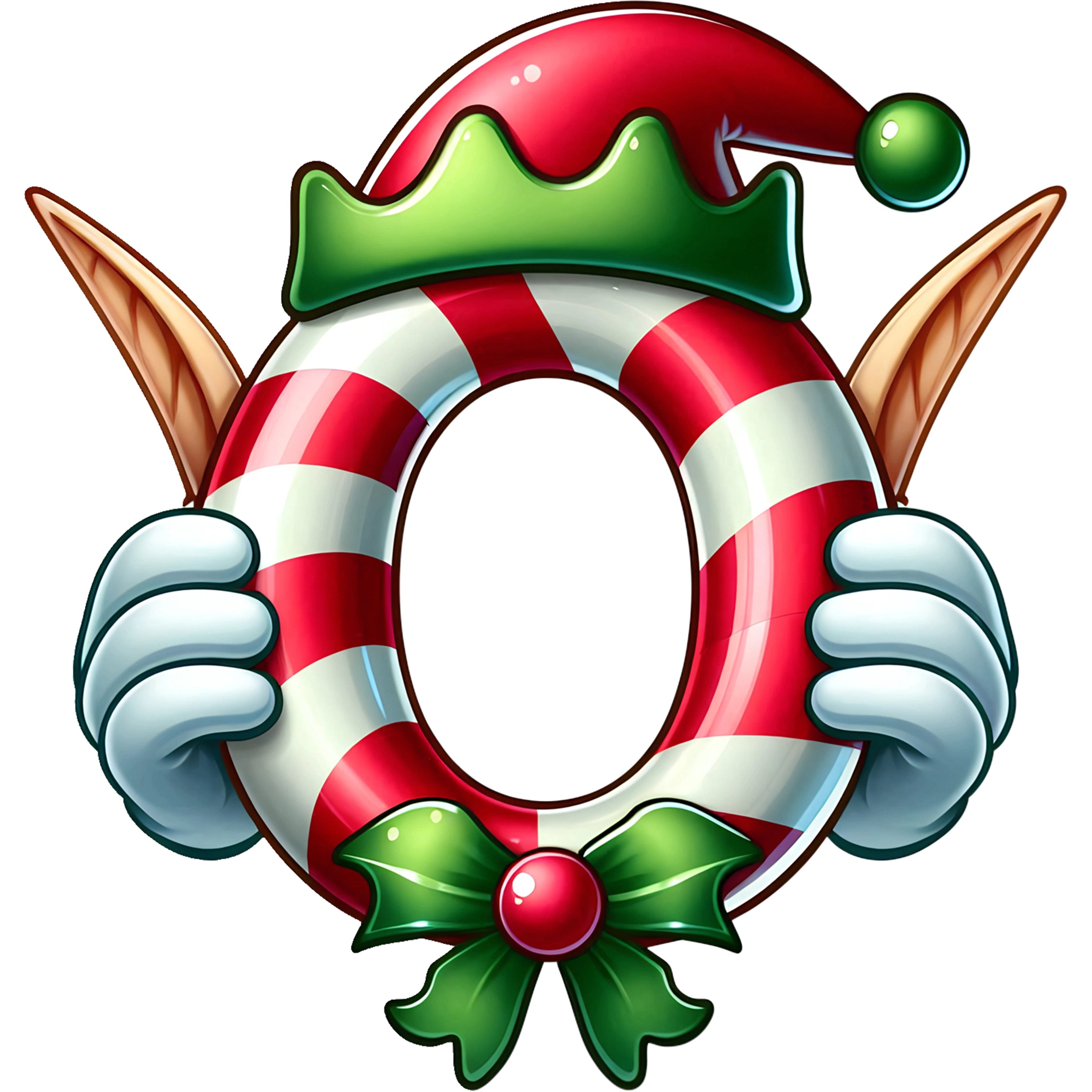 Bügelbild Elfen Buchstaben & Zahlen