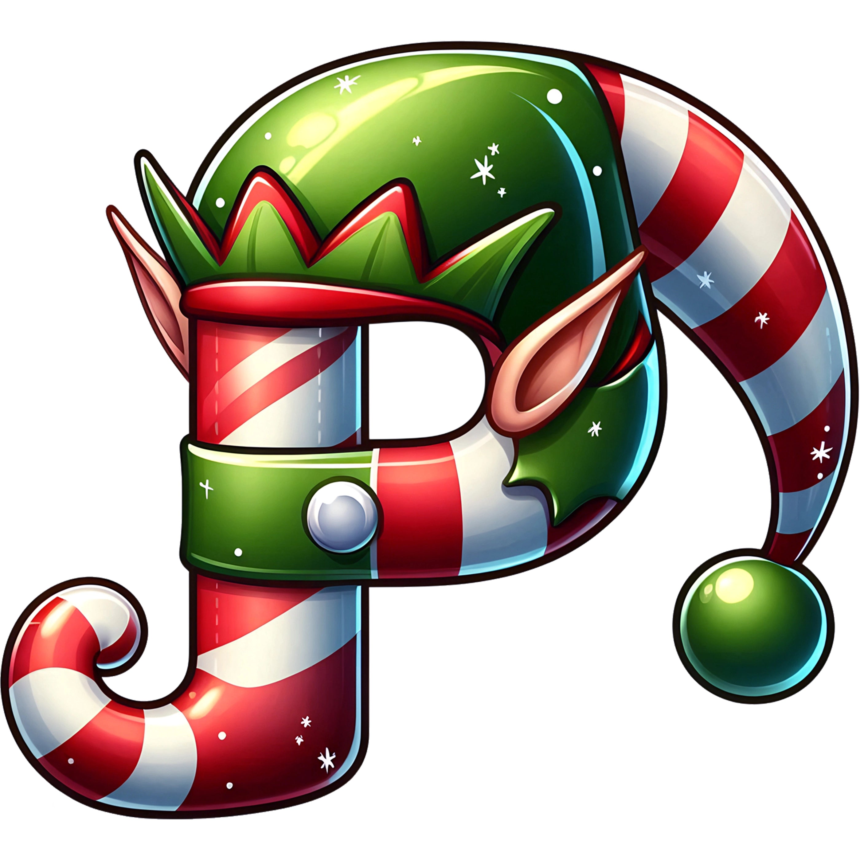 Bügelbild Elfen Buchstaben & Zahlen