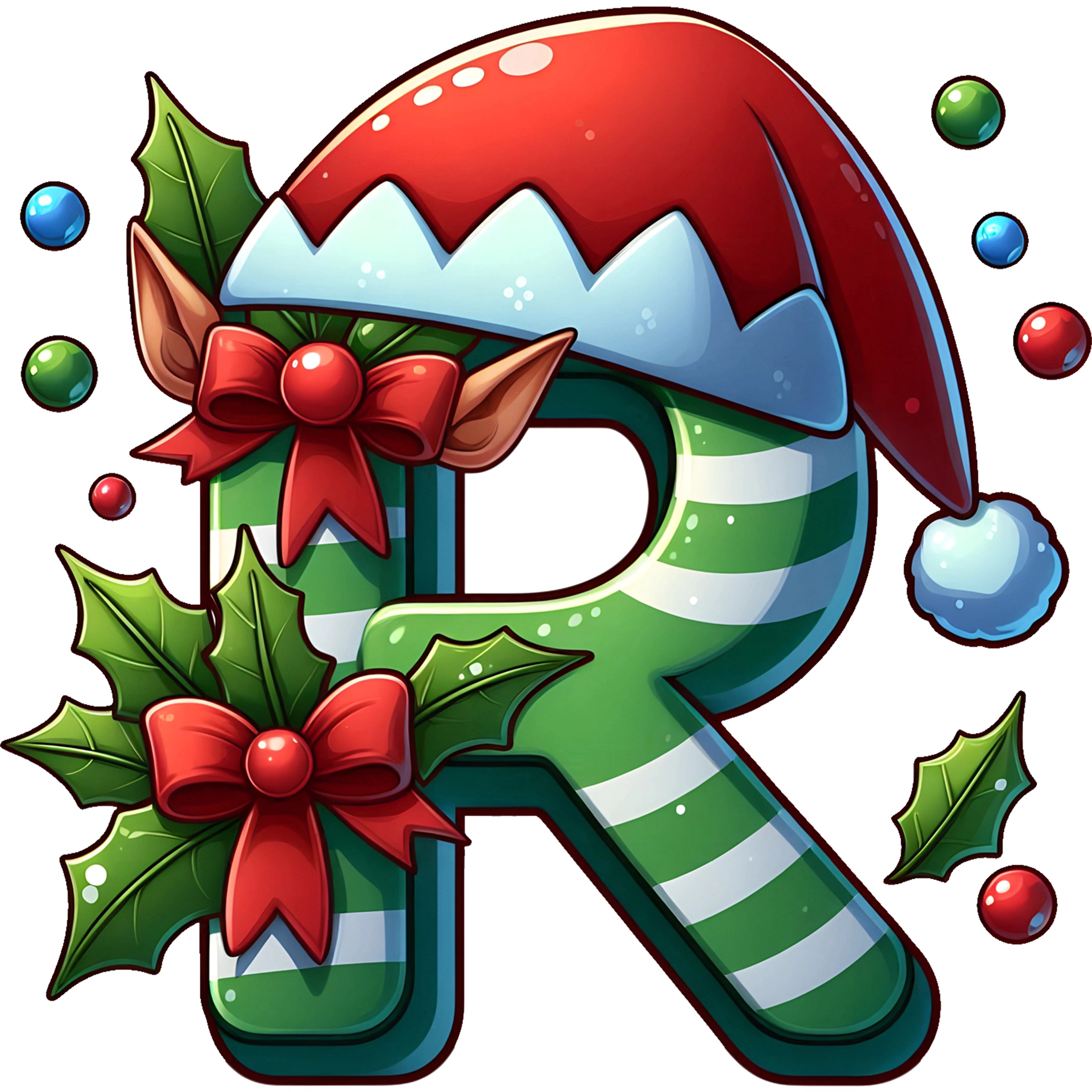 Bügelbild Elfen Buchstaben & Zahlen