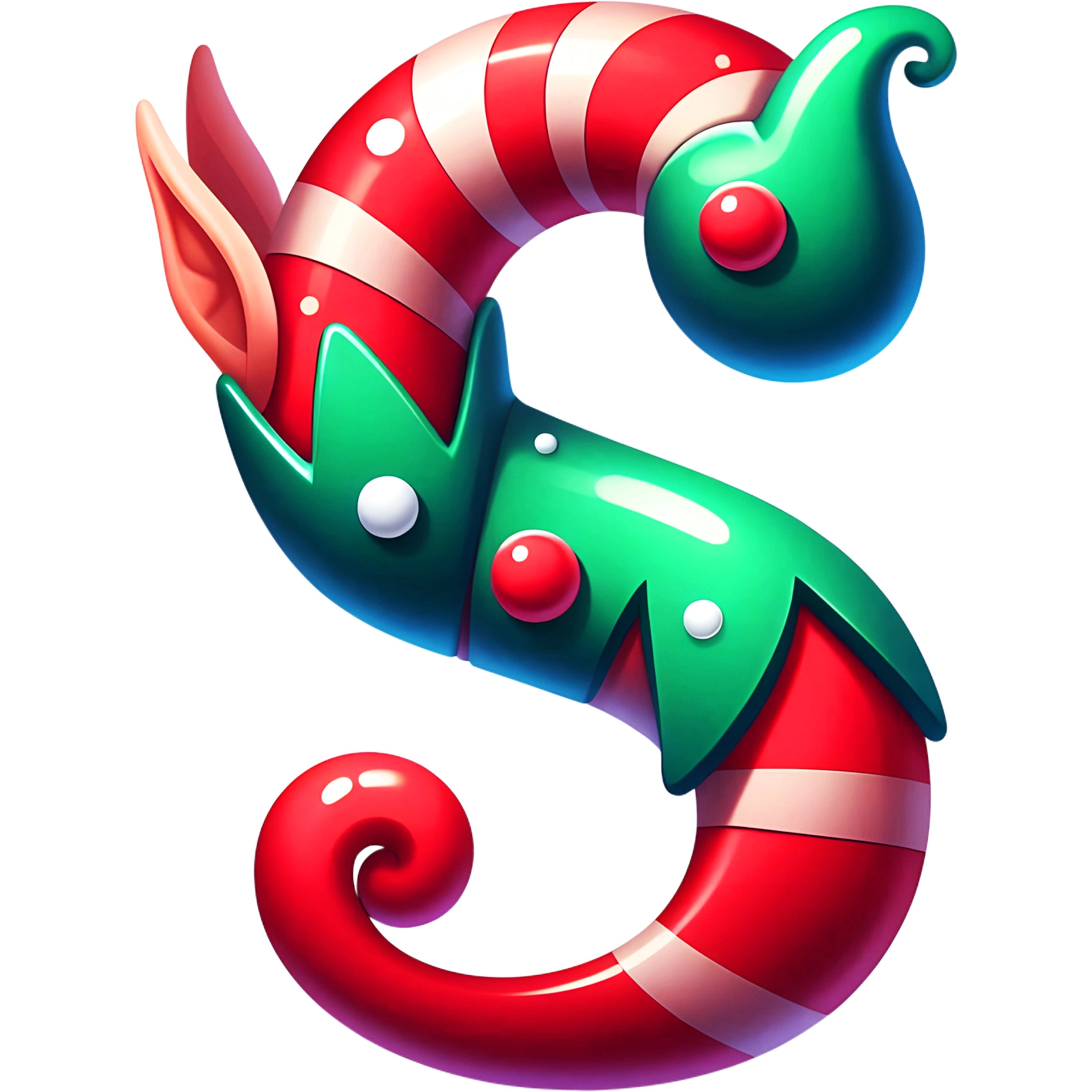 Bügelbild Elfen Buchstaben & Zahlen