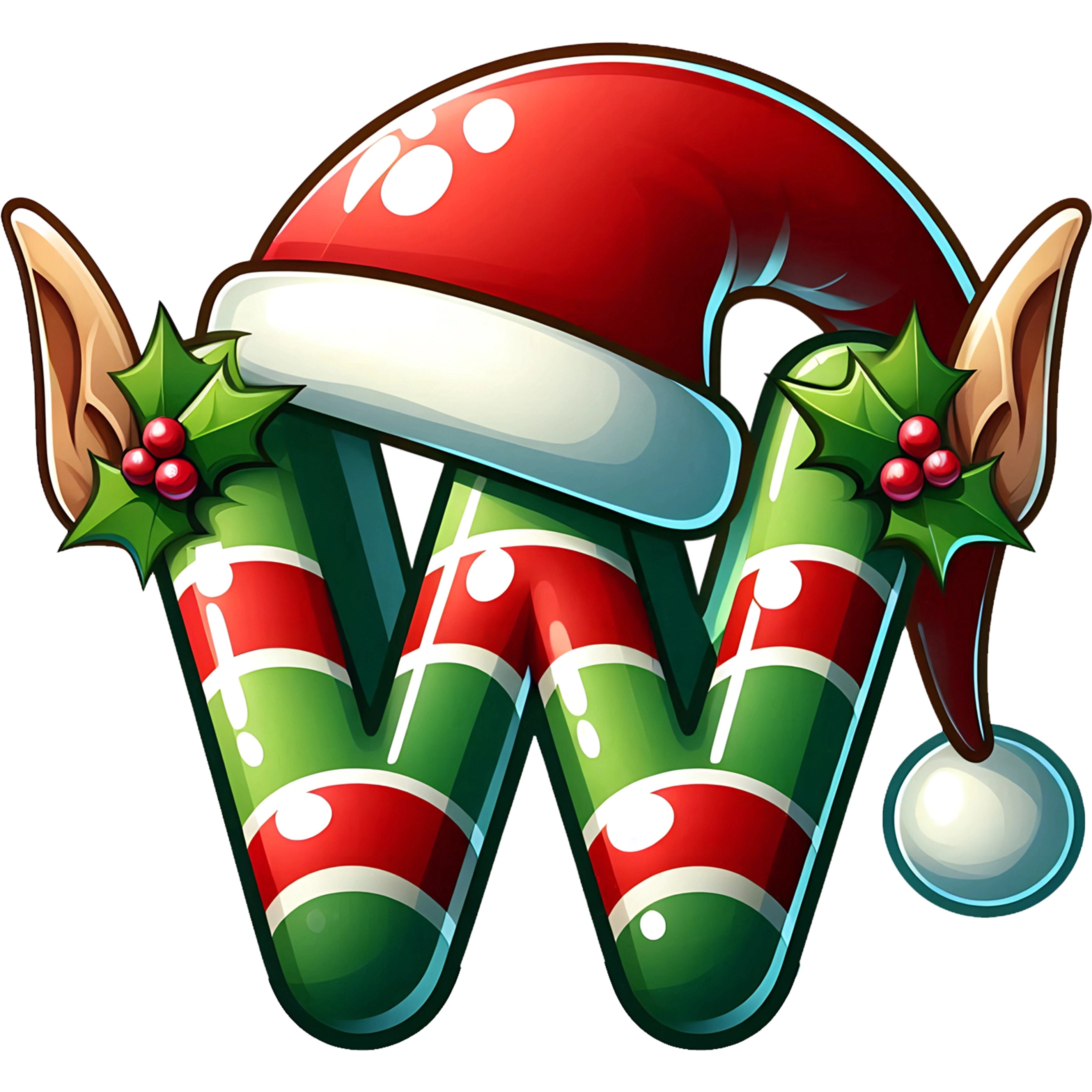 Bügelbild Elfen Buchstaben & Zahlen