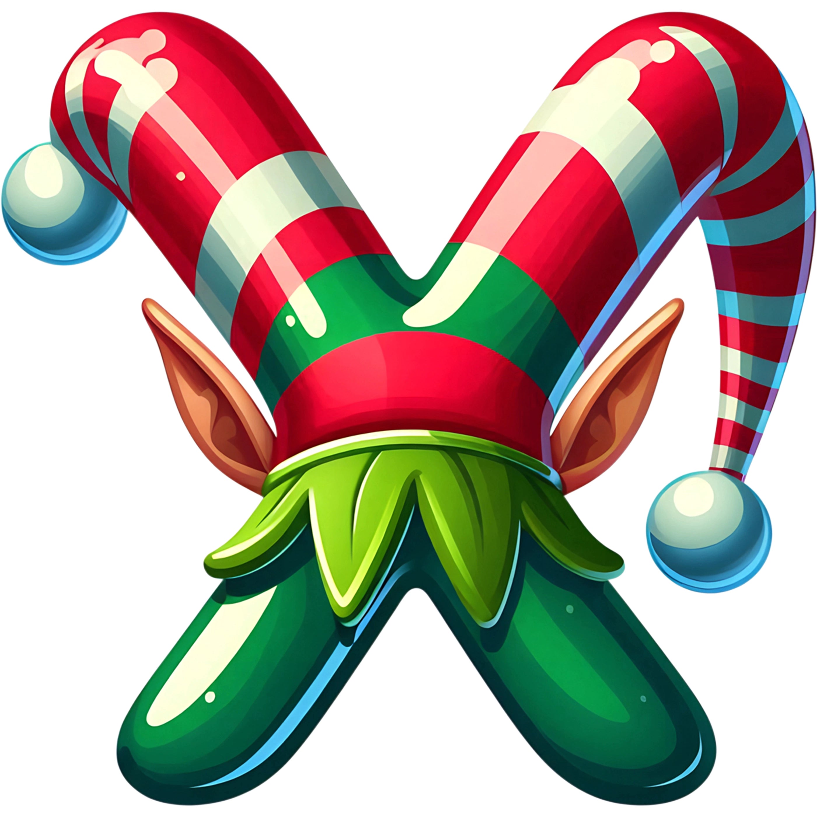 Bügelbild Elfen Buchstaben & Zahlen