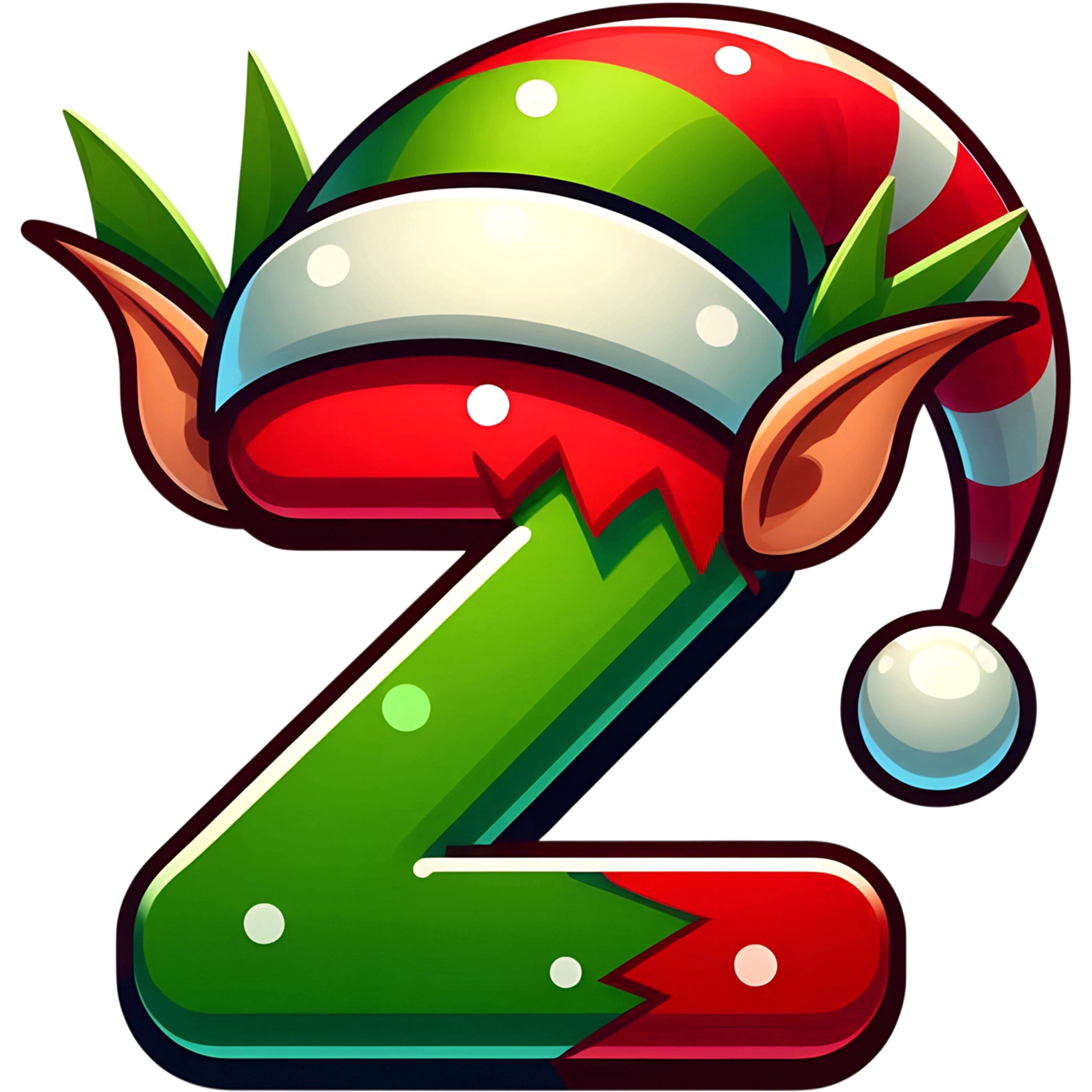 Bügelbild Elfen Buchstaben & Zahlen