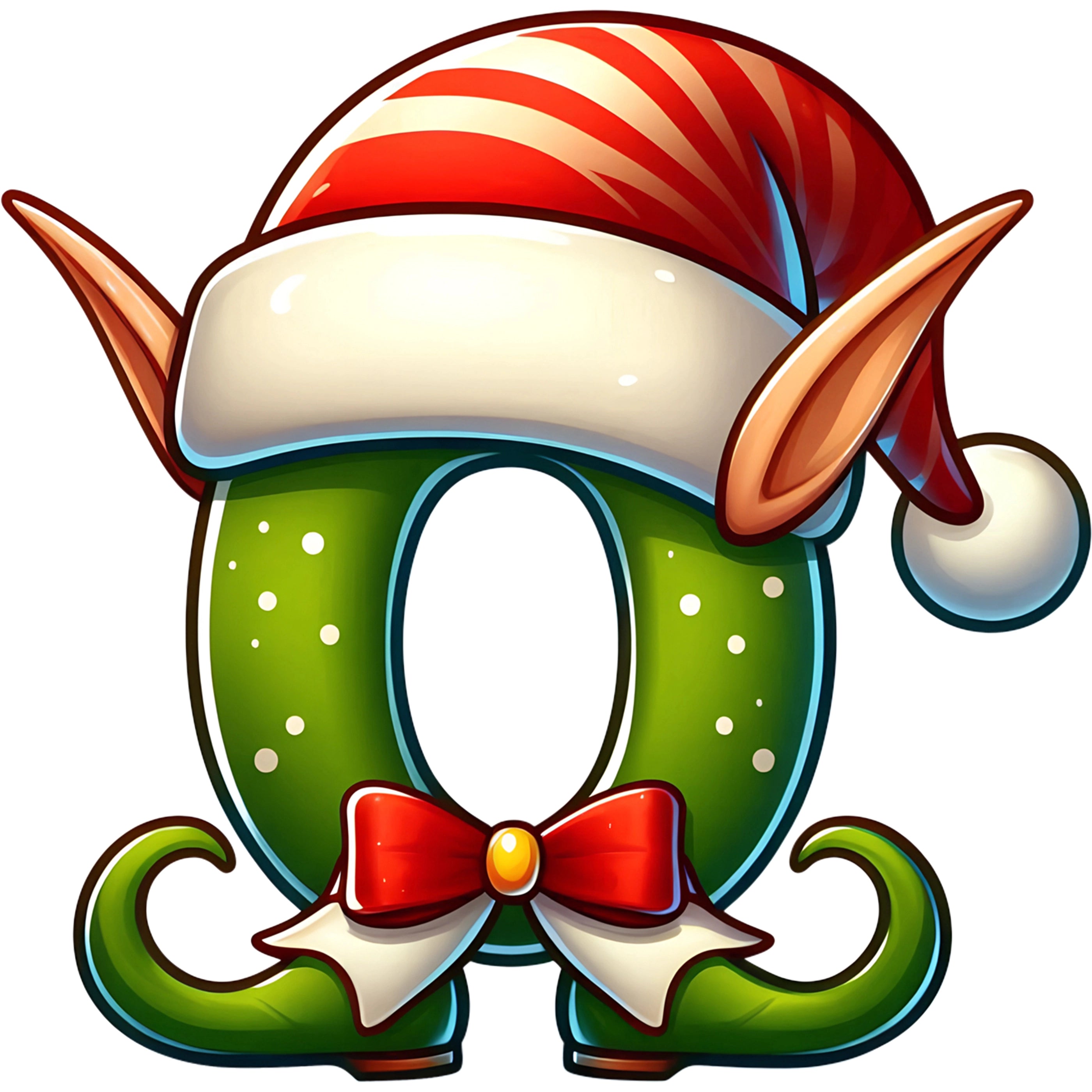 Bügelbild Elfen Buchstaben & Zahlen