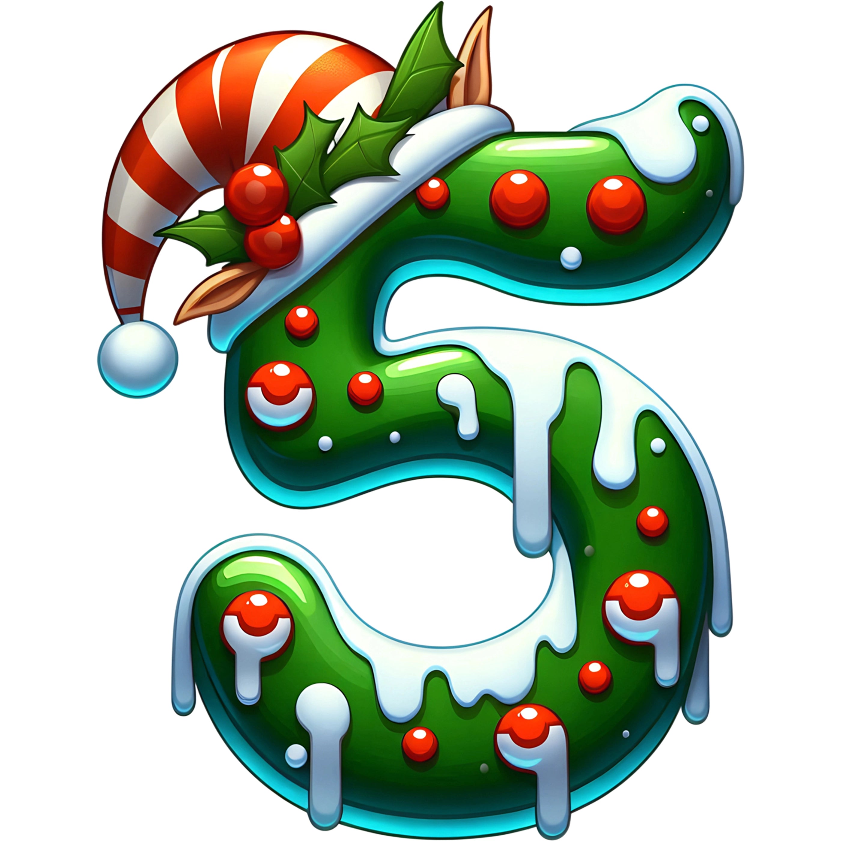 Bügelbild Elfen Buchstaben & Zahlen