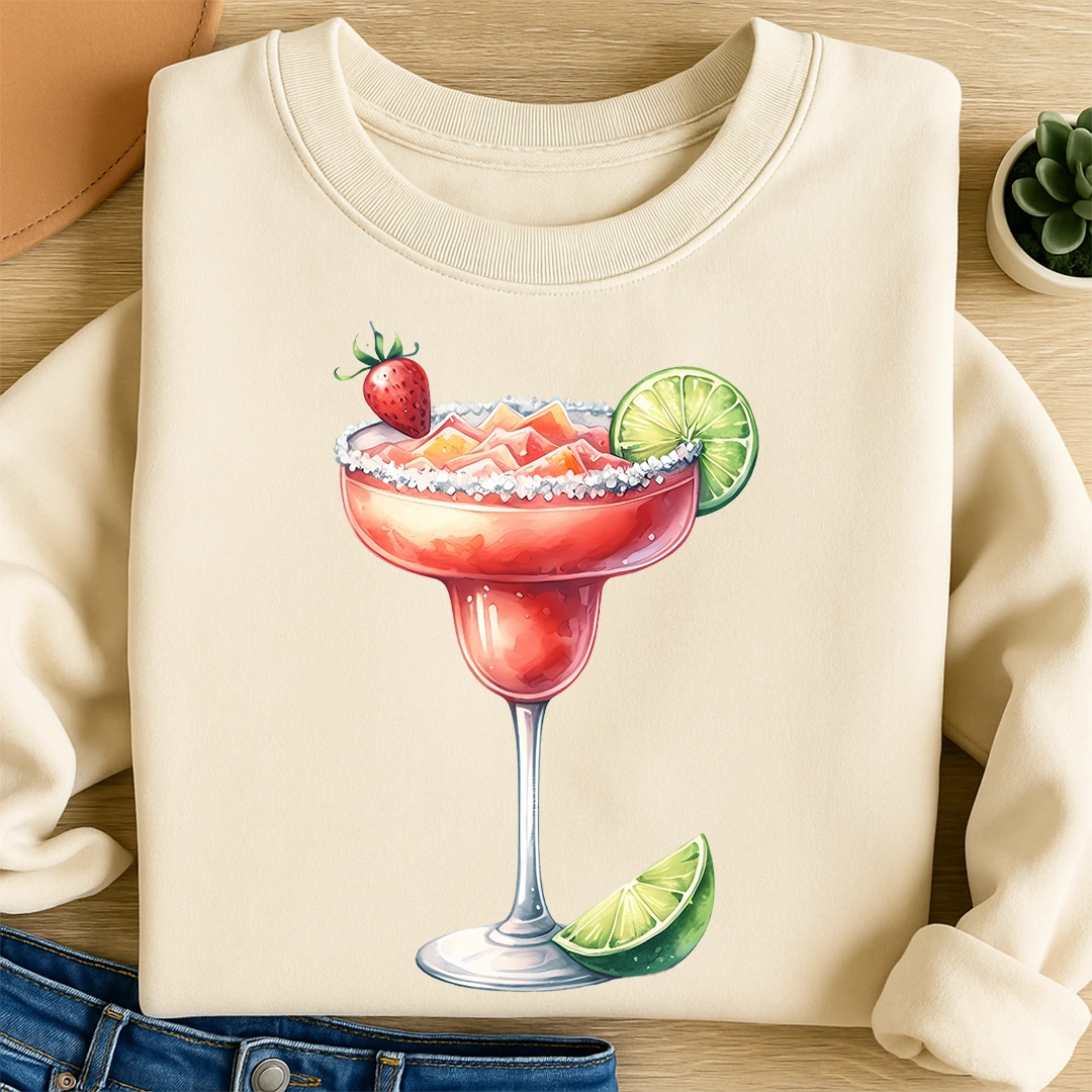 Bügelbild Erdbeerträumchen Margarita