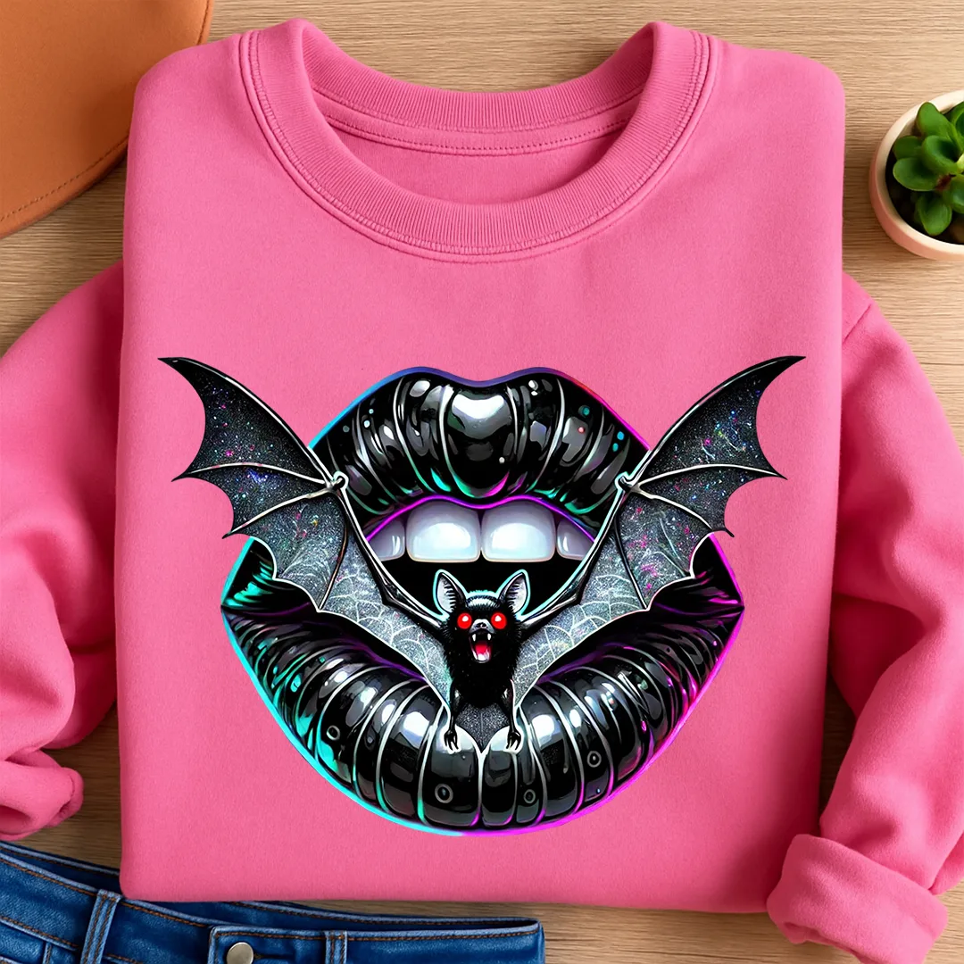 Bügelbild Fledermaus Cosmic Kiss