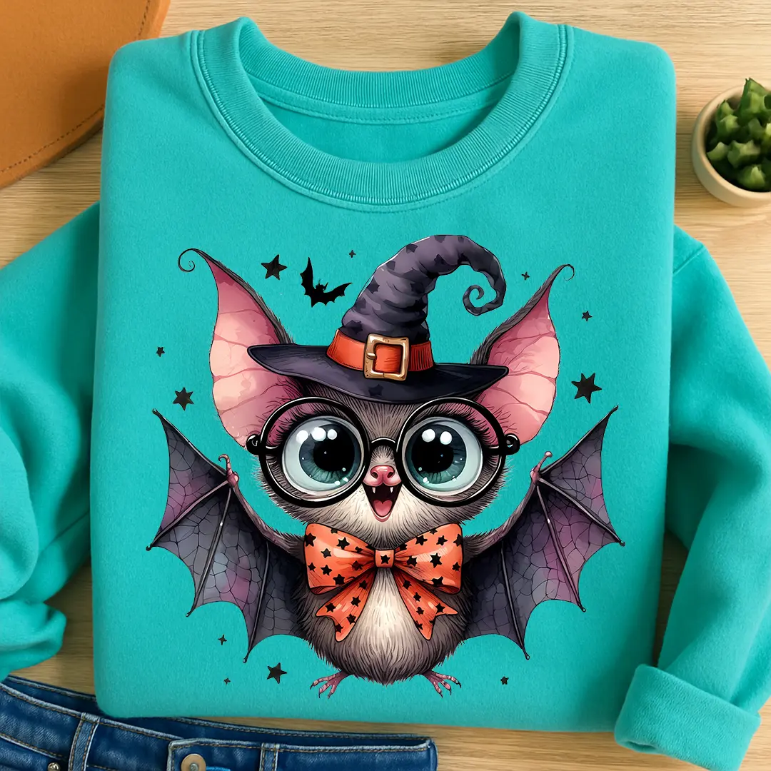 Bügelbild Fledermaus Professor Bat