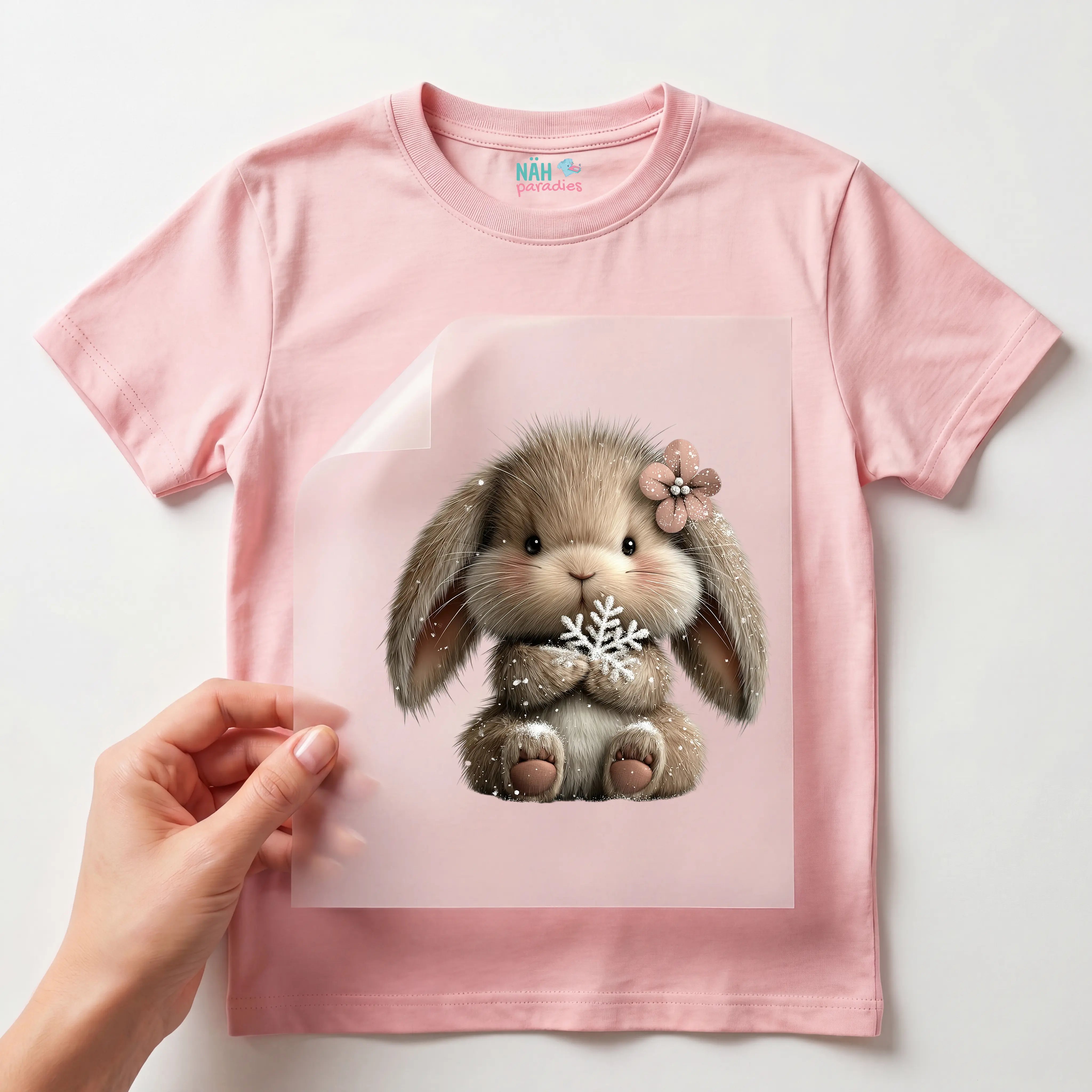 Bügelbild Hase Lina