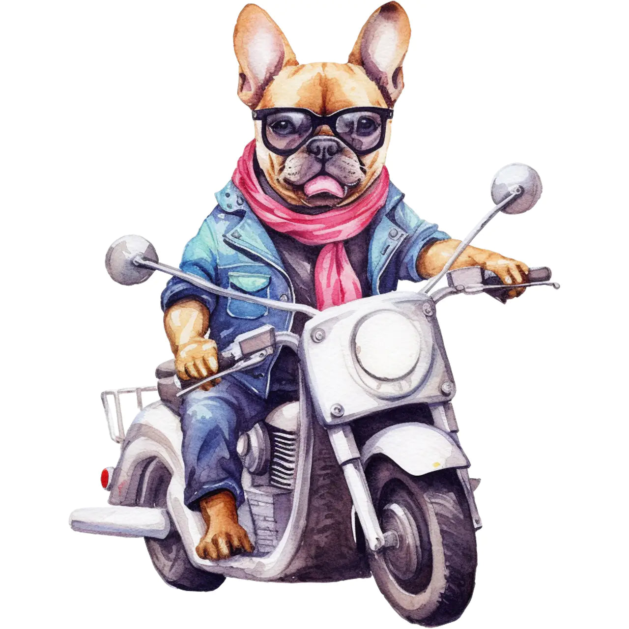 buegelbild-frenchi-biker