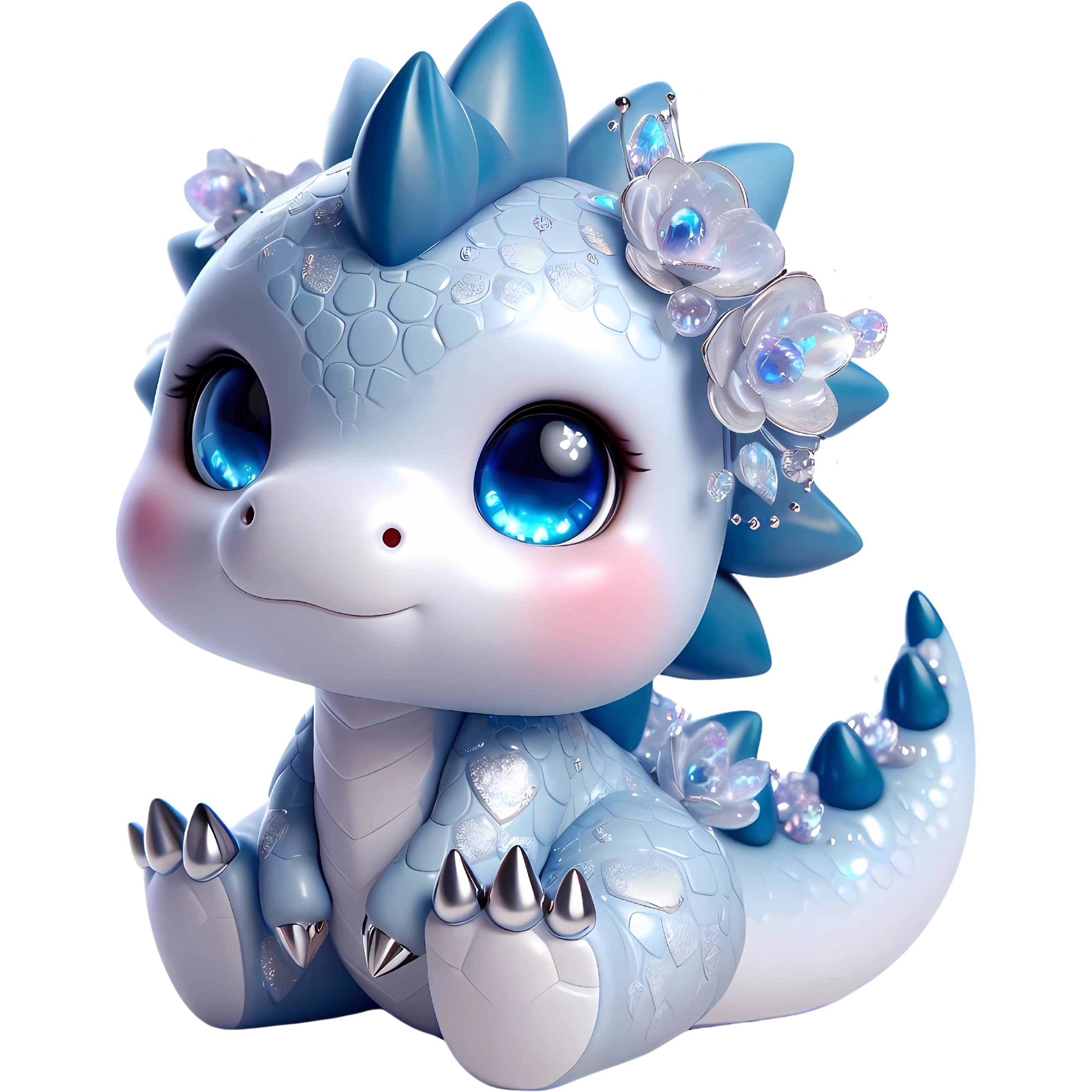 Bügelbild Frostdrache Mini