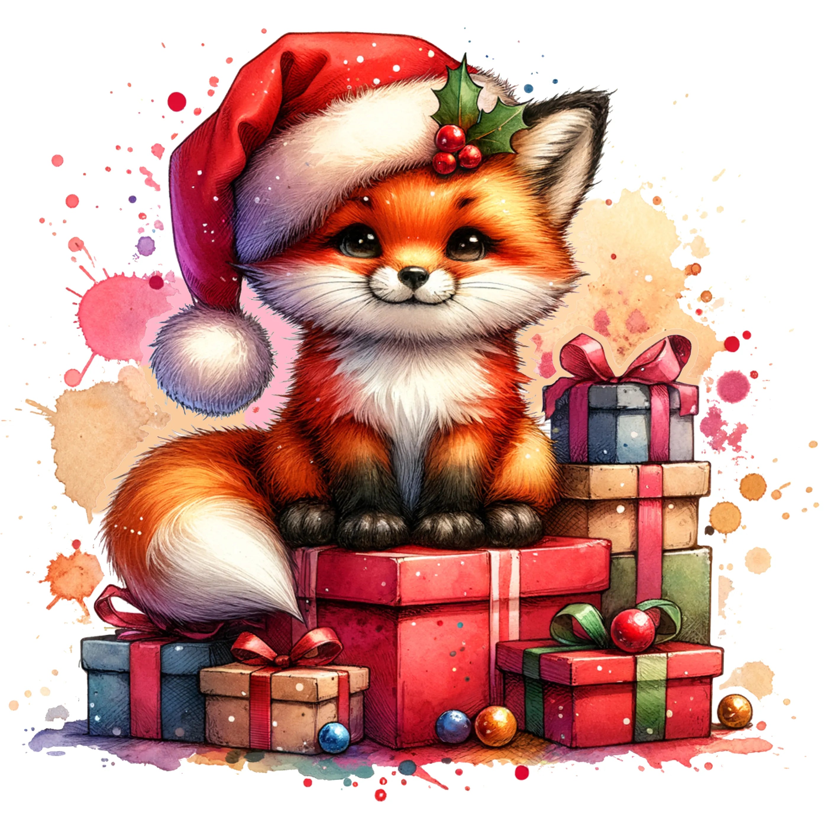 Bügelbild Fuchs Geschenkzauber