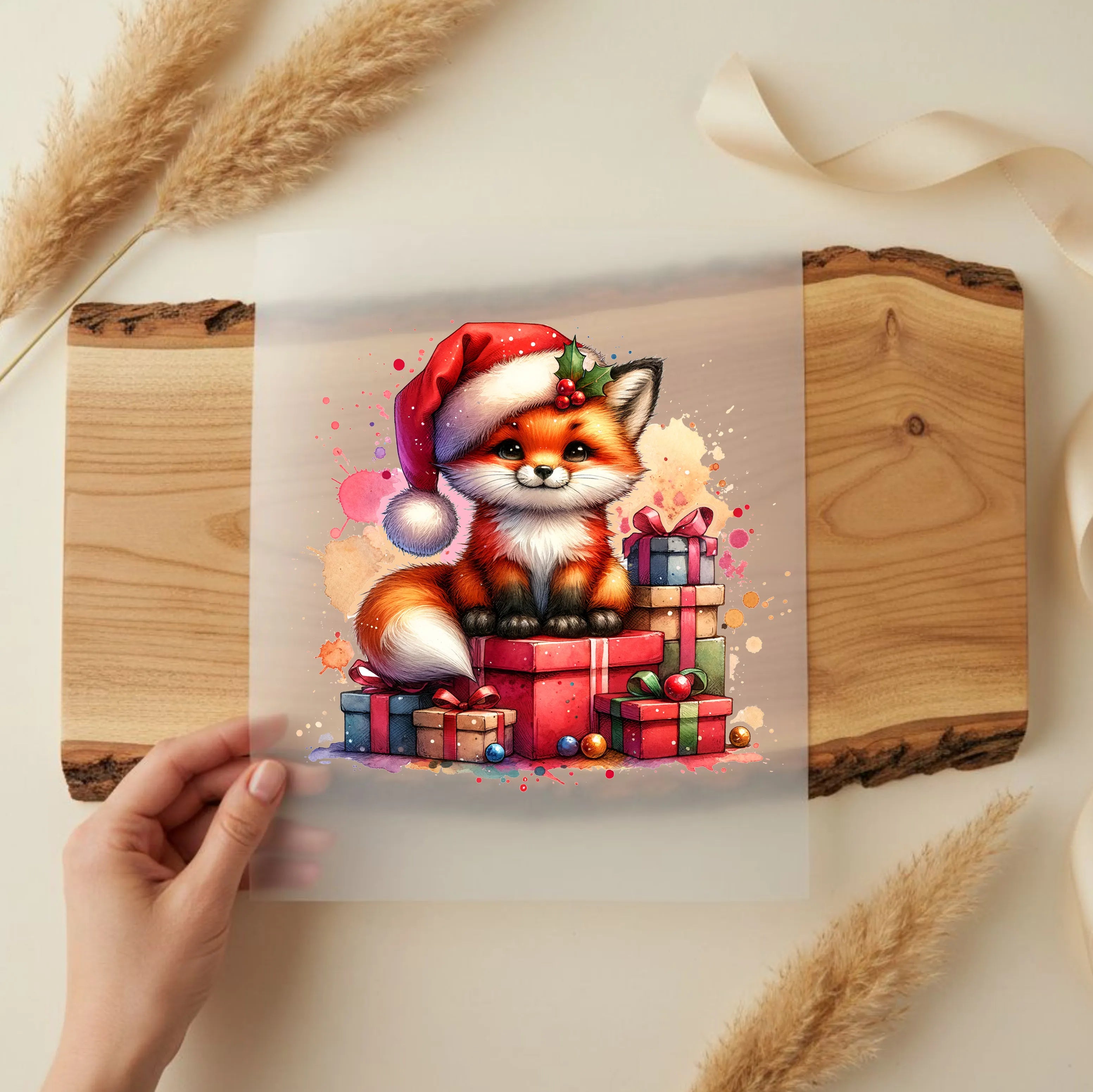 Bügelbild Fuchs Geschenkzauber