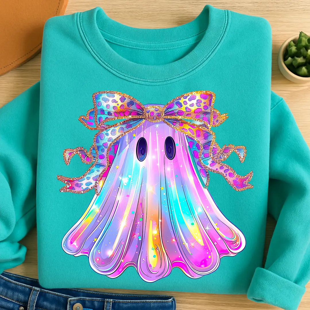 Bügelbild Geist Glitterboo