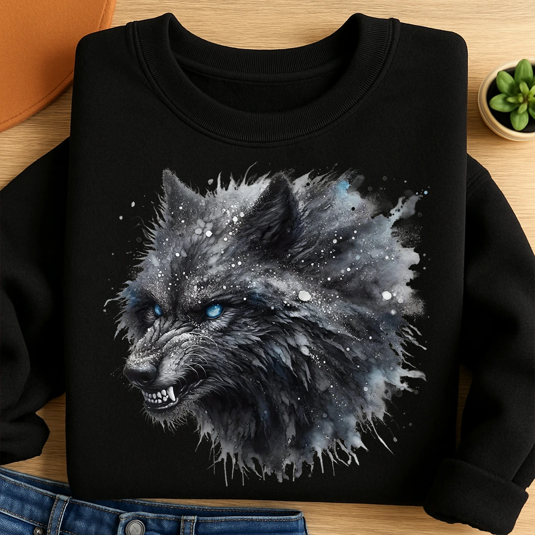 Bügelbild Geisterwolf