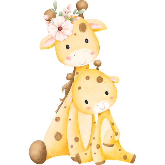 buegelbild-giraffen-mama-mit-baby