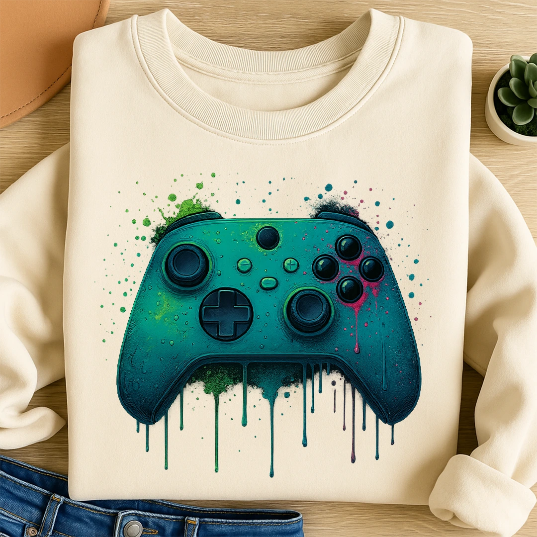 Bügelbild Grüner Controller