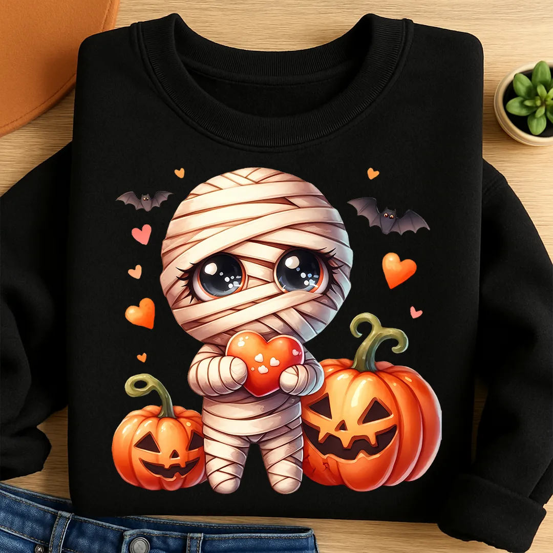 Bügelbild Halloween Mumie Muminchen