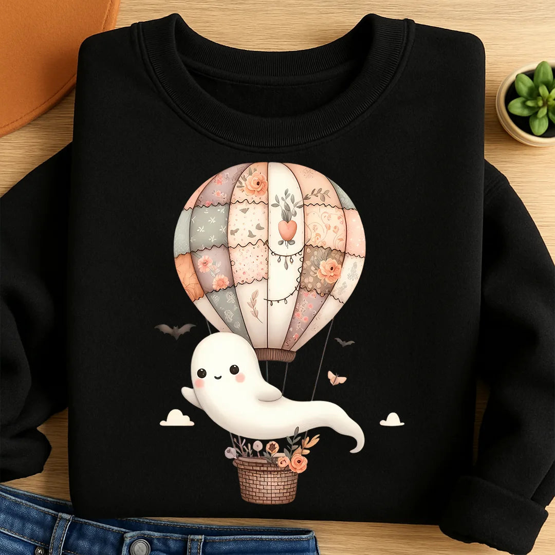 Bügelbild Heissluftballon Zauberreise