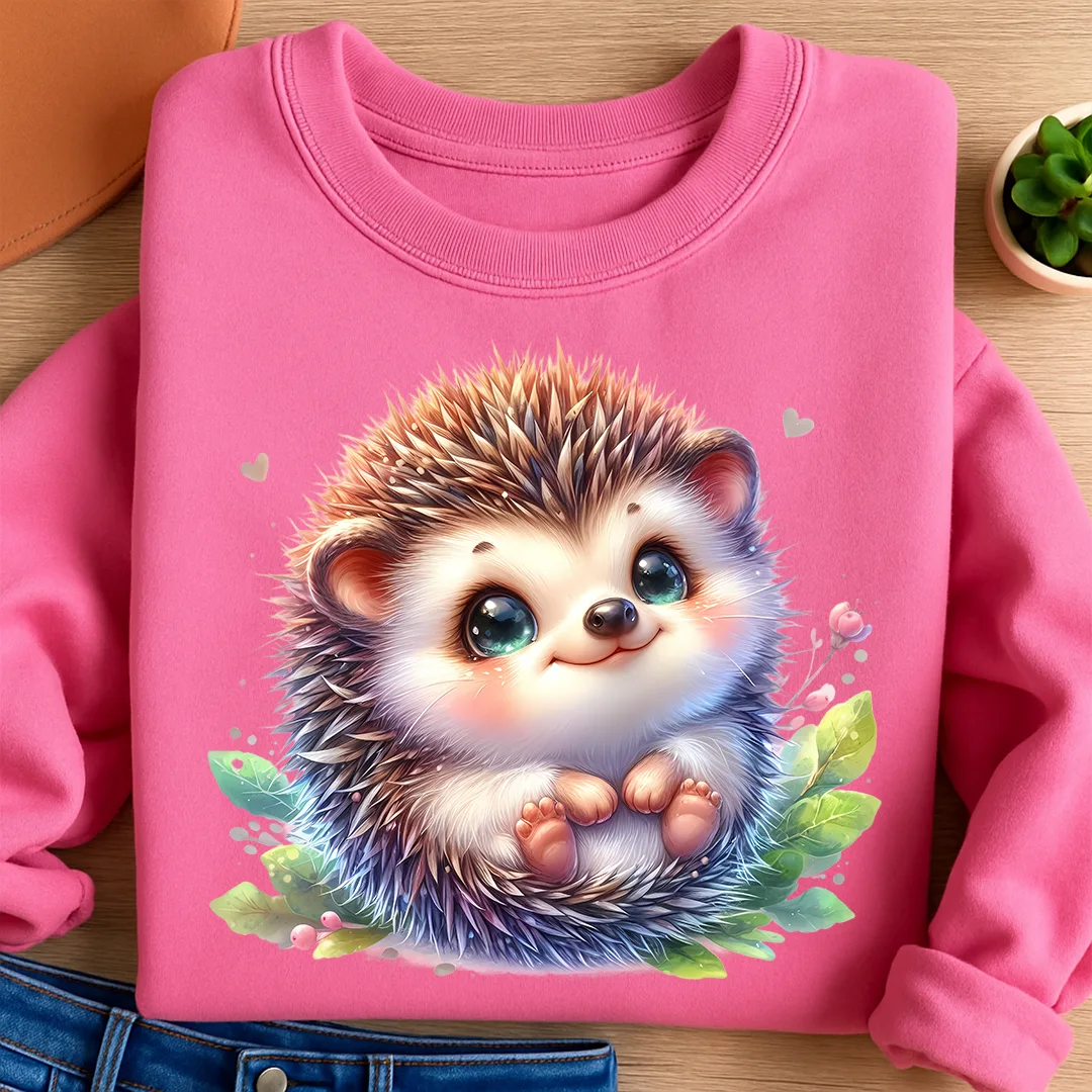 Bügelbild Igelchen Kuschelstacheln