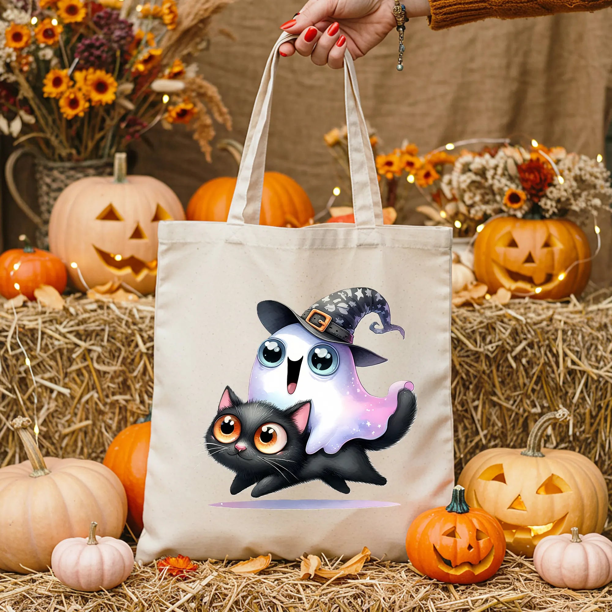 Bügelbild Katze Boo Rider