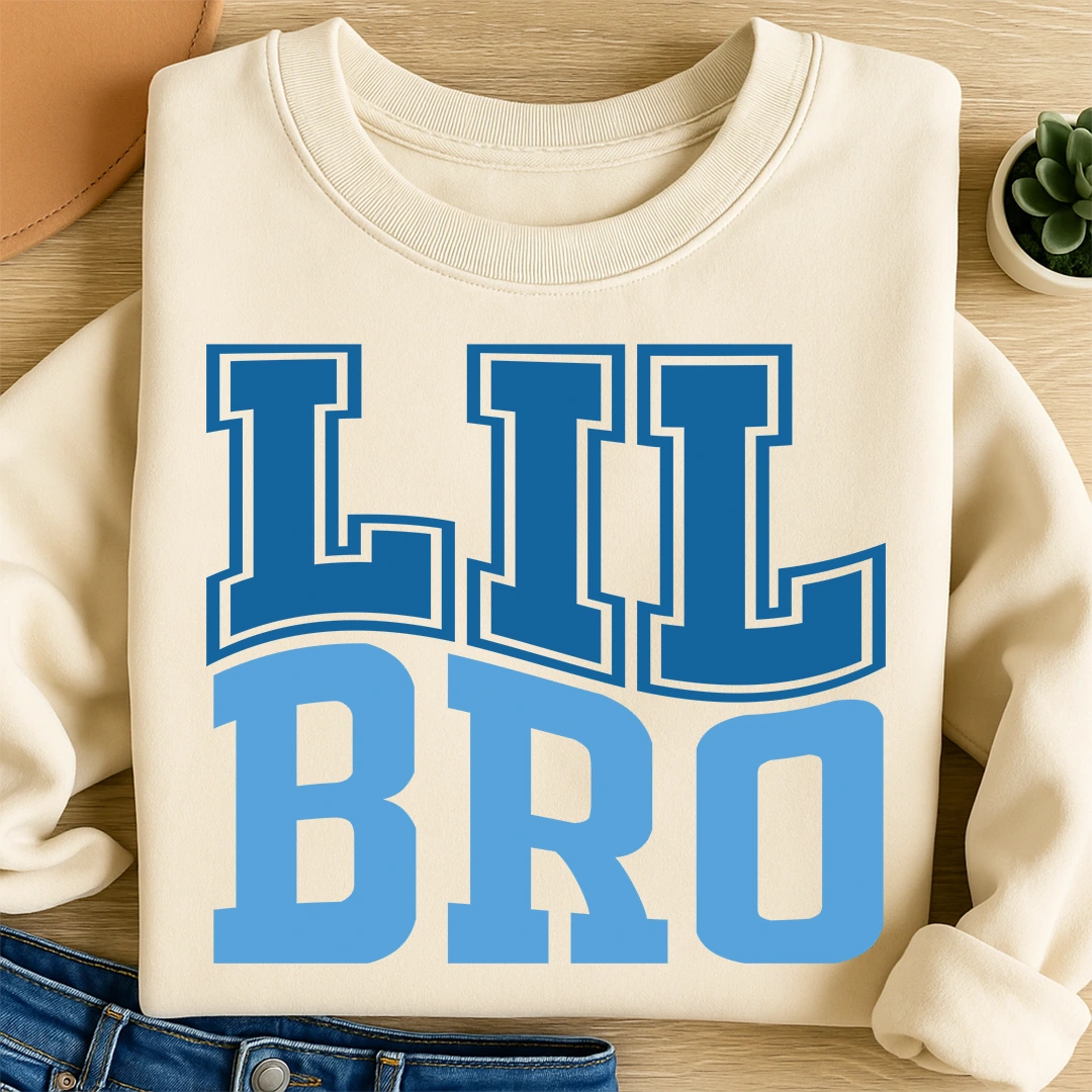 Bügelbild Kleiner Bruder - Lil Bro