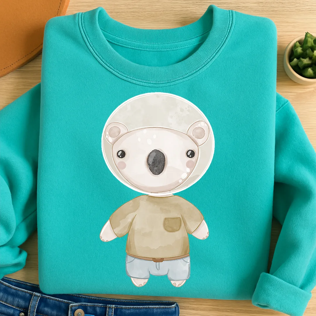 Bügelbild Koala Astronaut