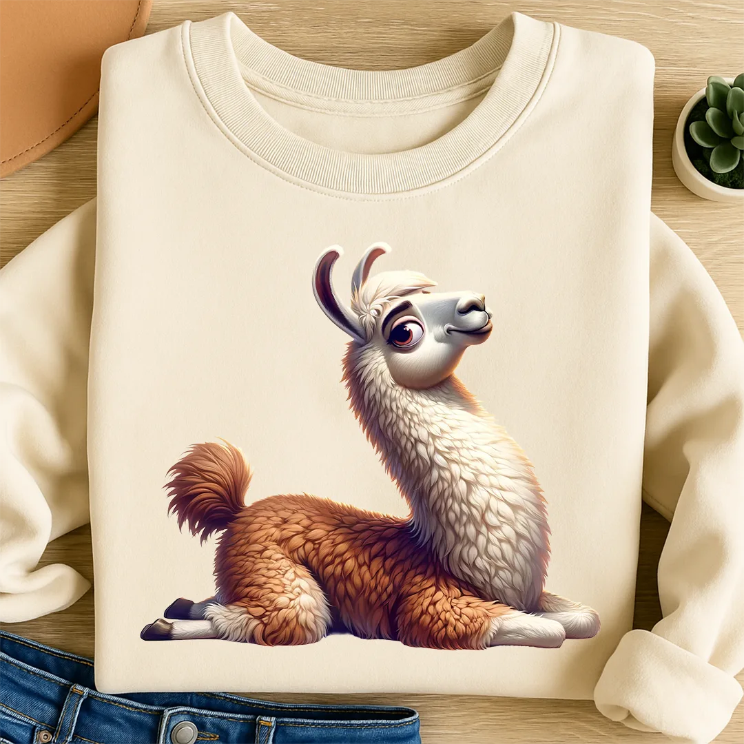 Bügelbild Lama Bill