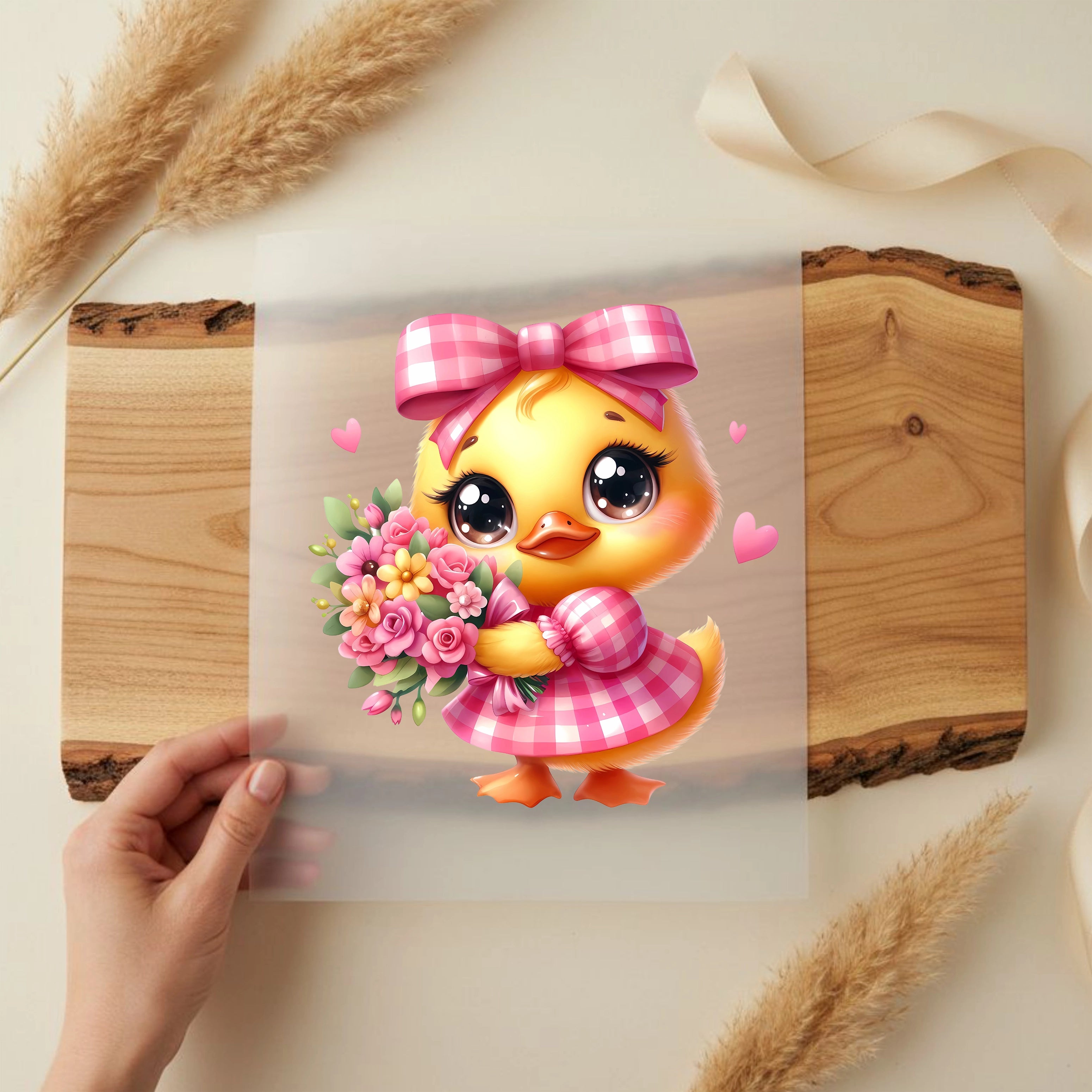 Bügelbild Küken Frühlingskind Mimmi