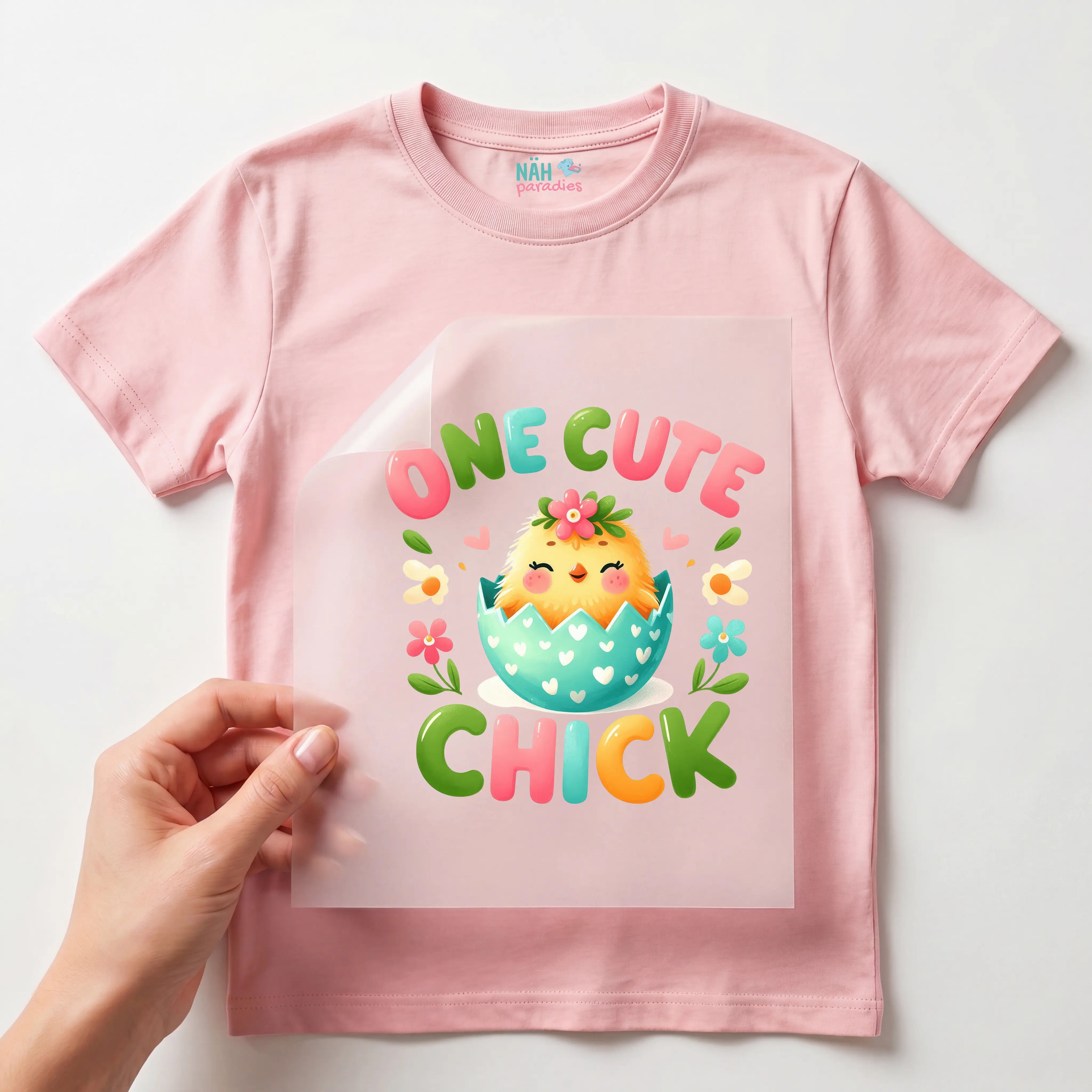 Bügelbild Küken One Cute Chick