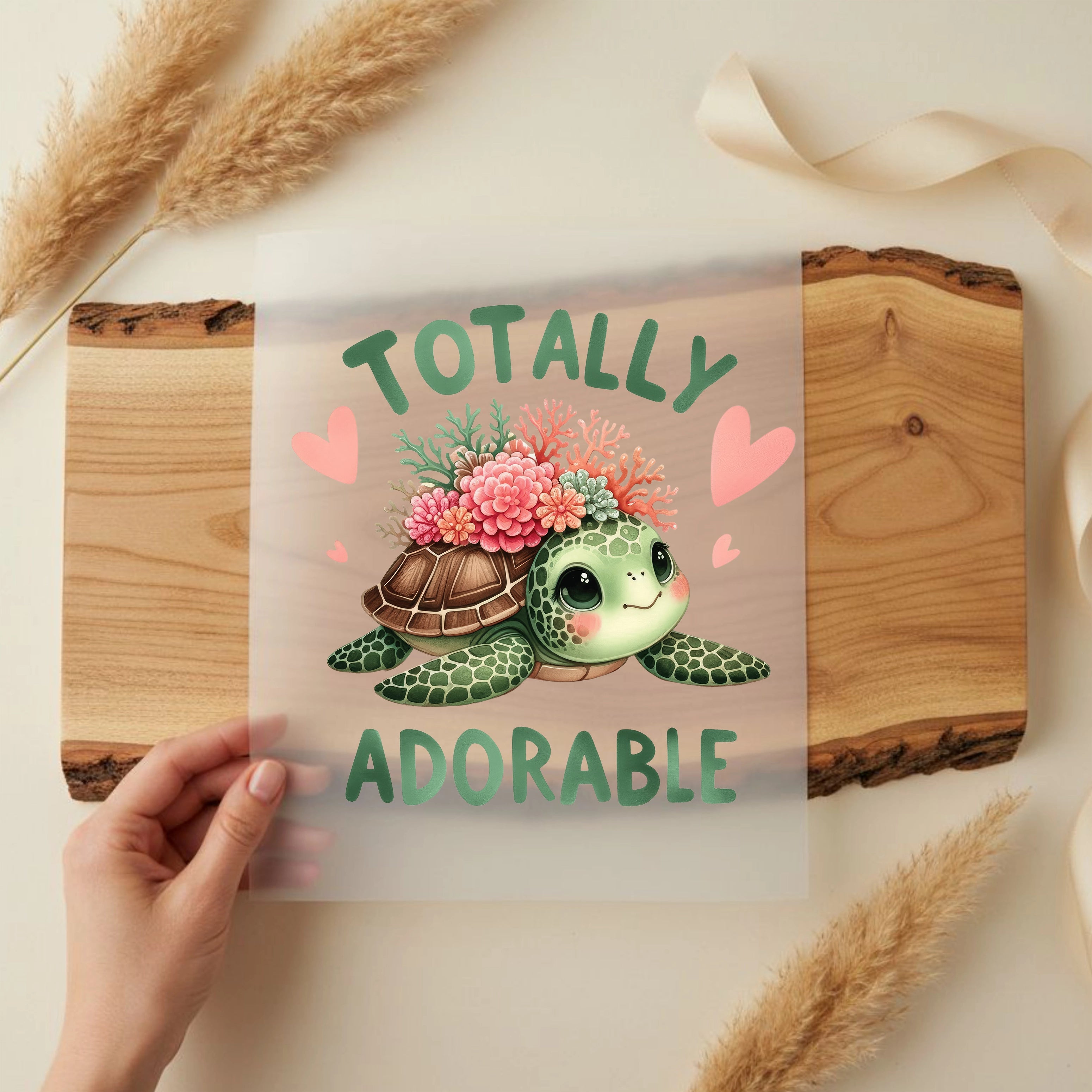 Bügelbild Schildkröte Adorable Leni