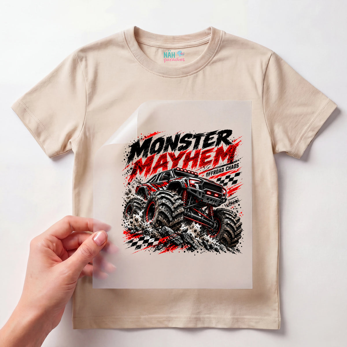 Bügelbild Monster Mayhem