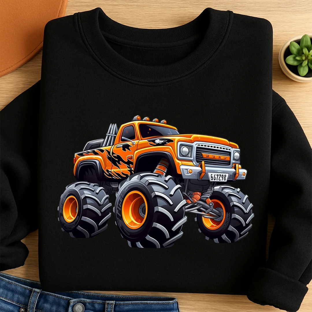 Bügelbild Monstertruck Blaze fury