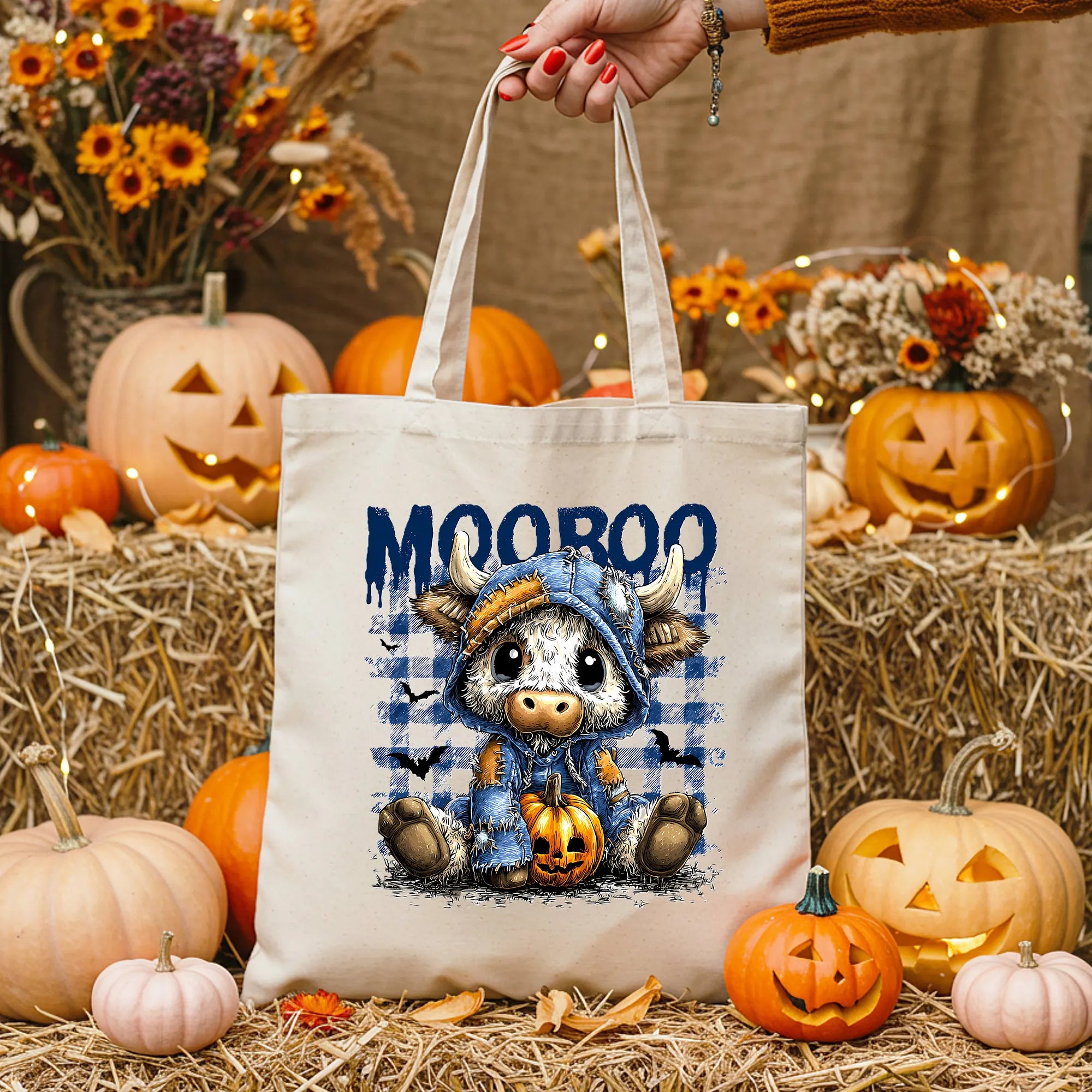 Bügelbild Mooboo Kürbisfreund Kuh