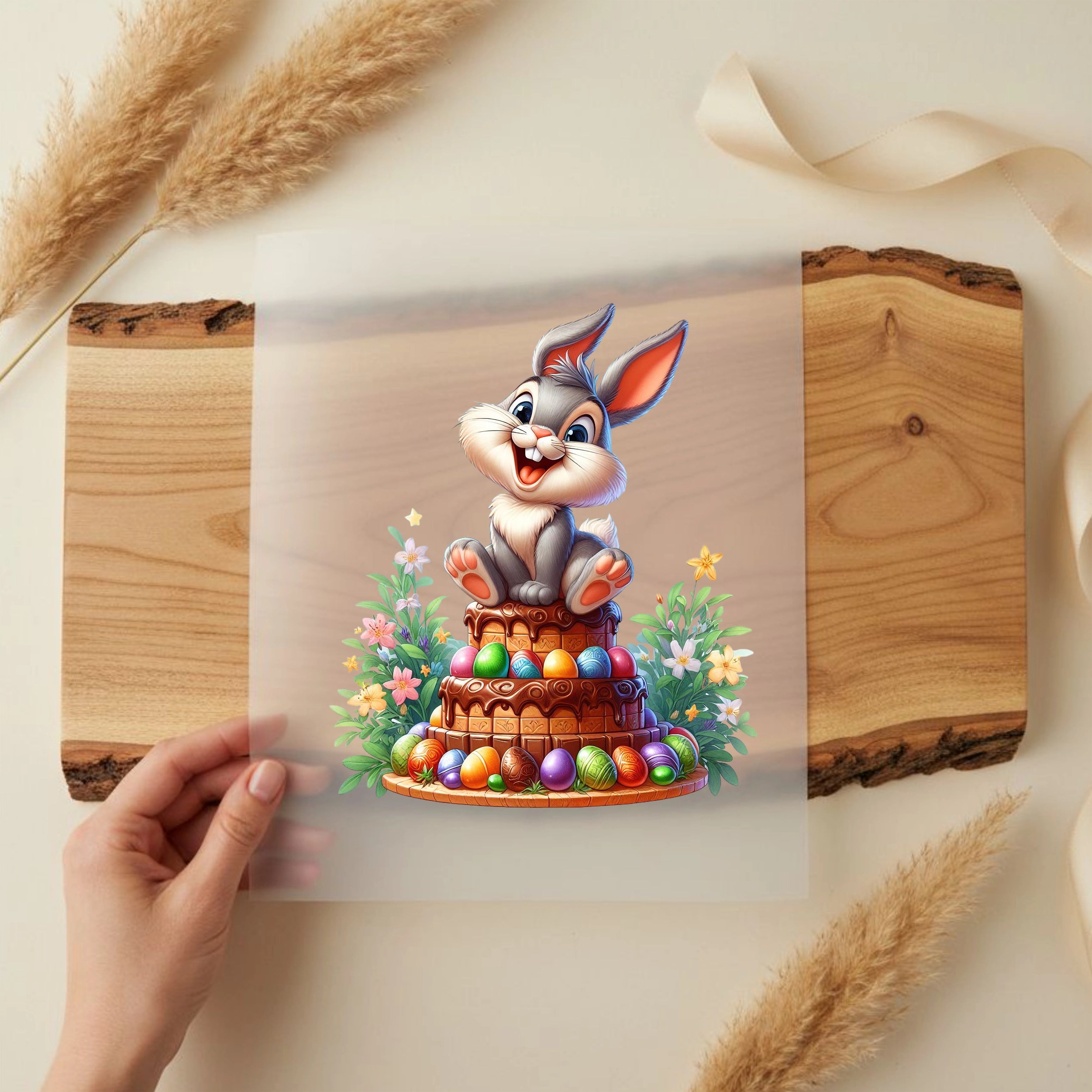 Bügelbild Tortenhüpfer