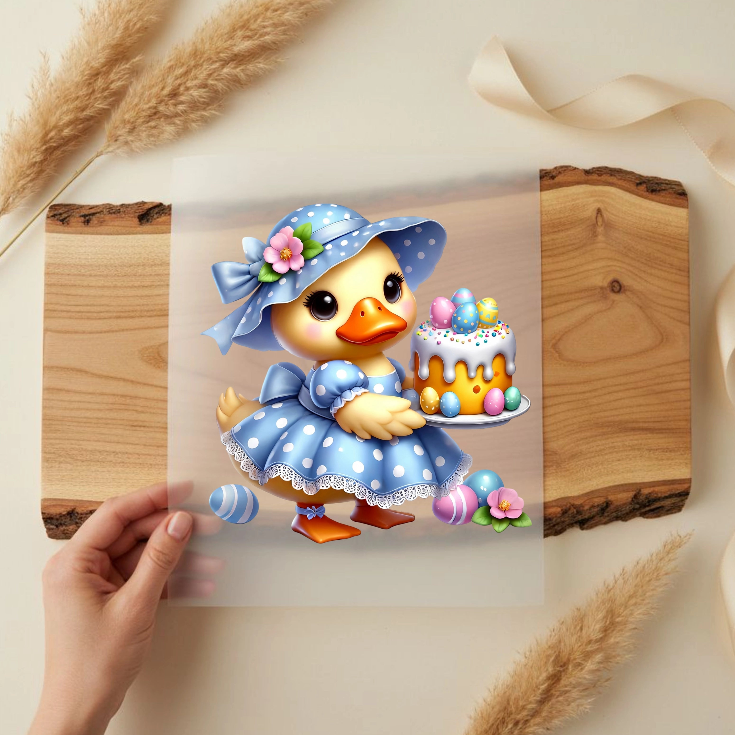 Bügelbild Entenmädchen Zuckermoment Livia