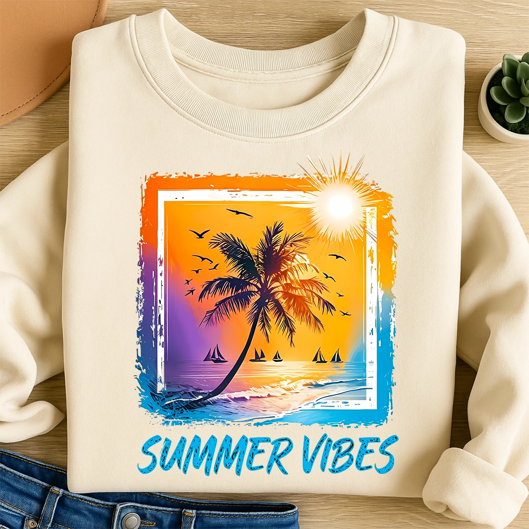 Bügelbild Palmenzauber Summer Vibes