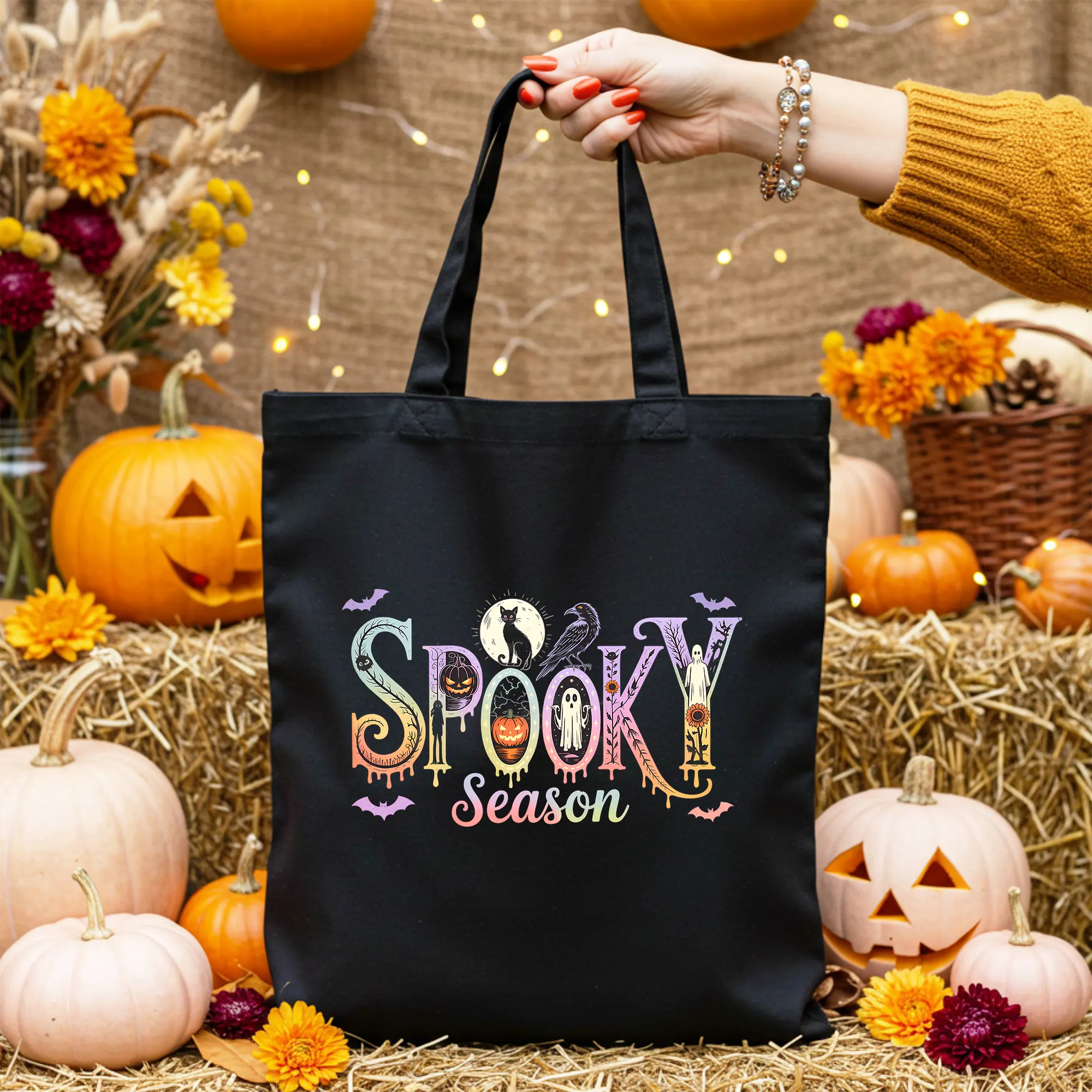 Bügelbild Pastell Spooky Season