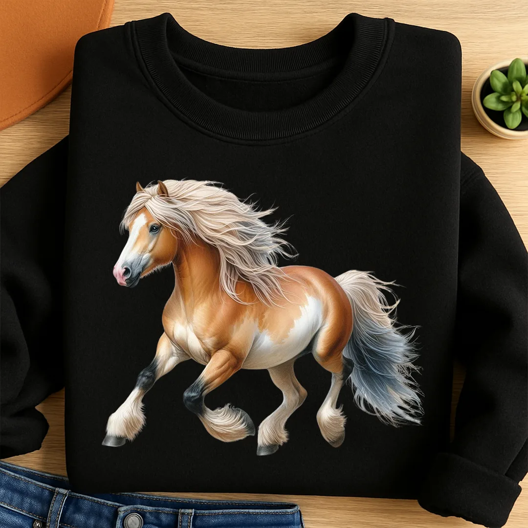 Bügelbild Pferd Haflinger
