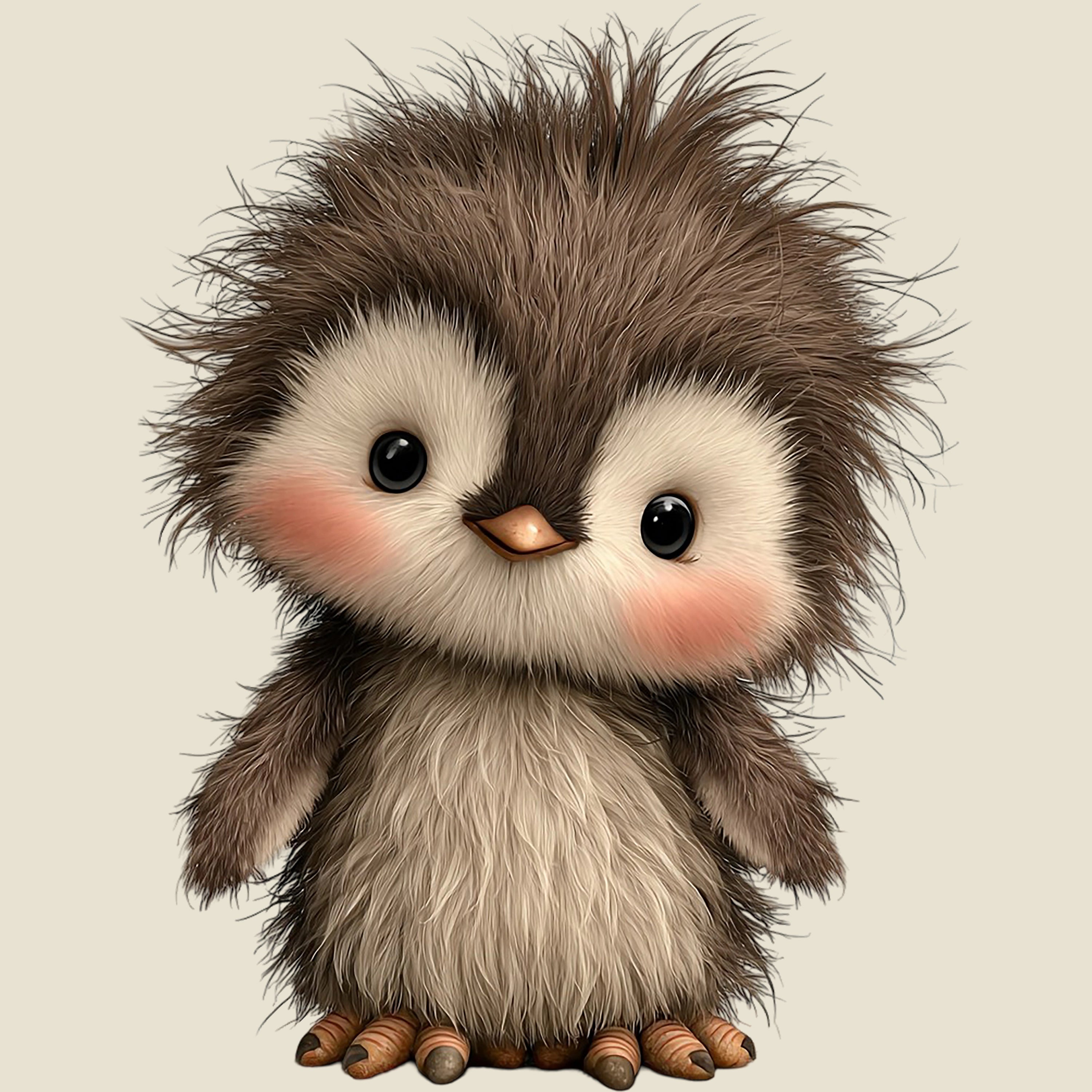 Bügelbild Pinguin Luca