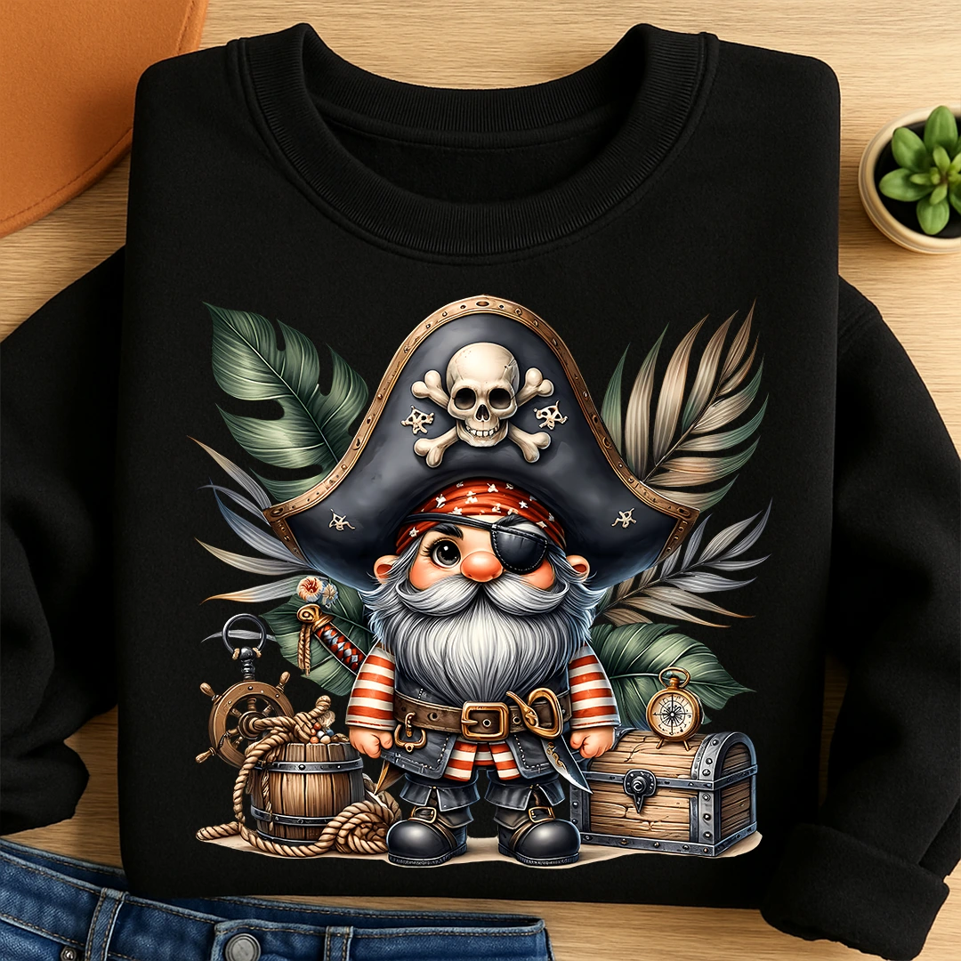 Bügelbild Piratenwichtel