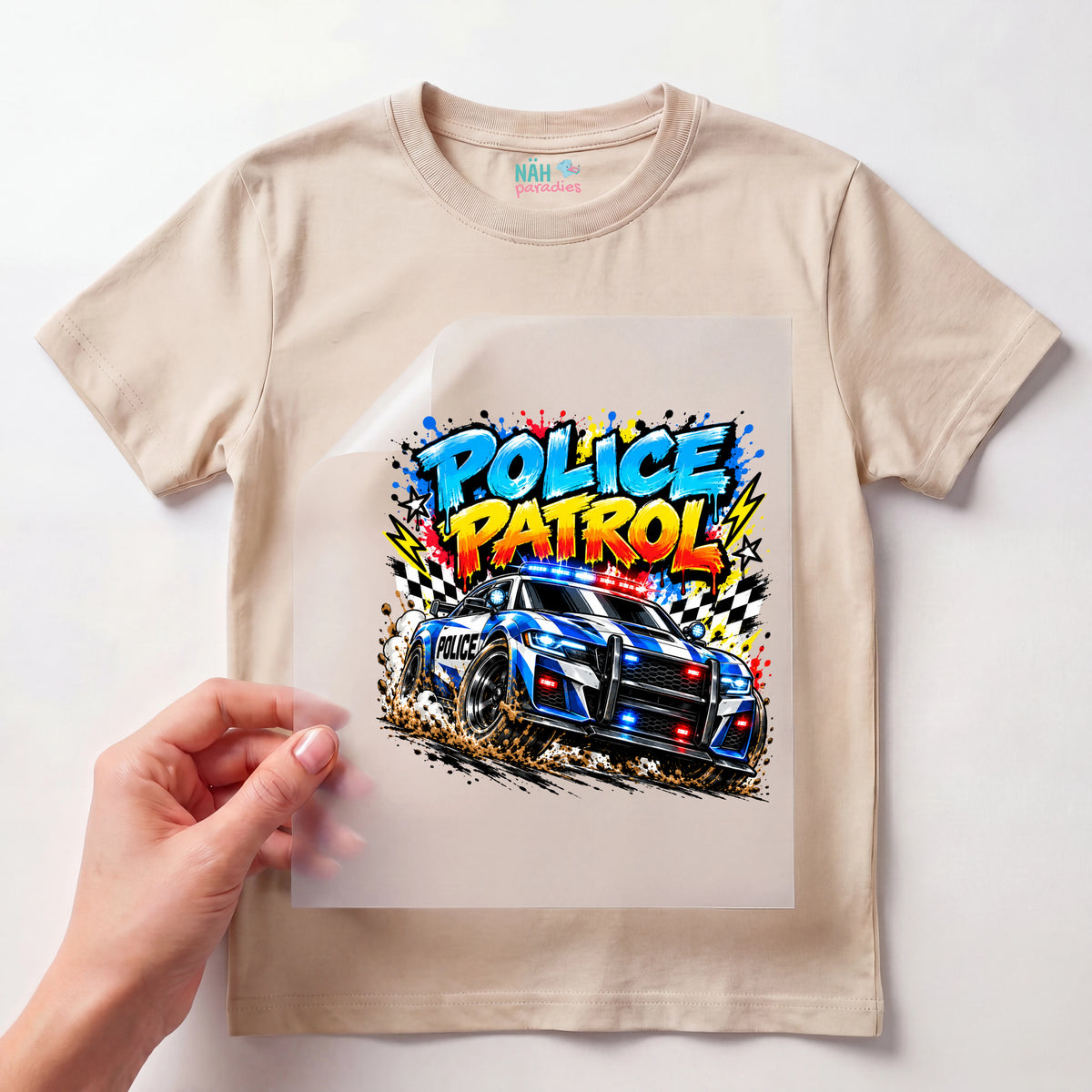 Bügelbild Police Patrol