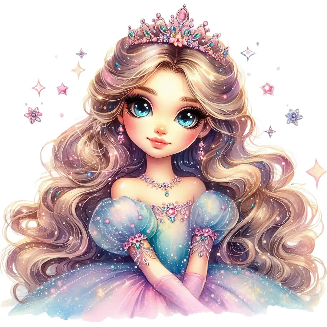 Bügelbild Prinzessin Elodie - Glanz der Galaxie - S