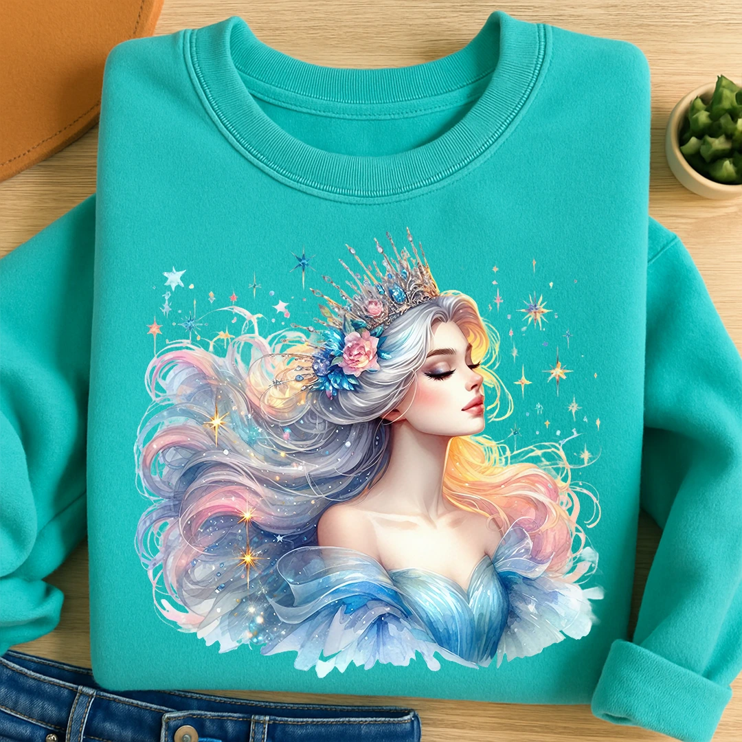 Bügelbild Prinzessin Glanzherz