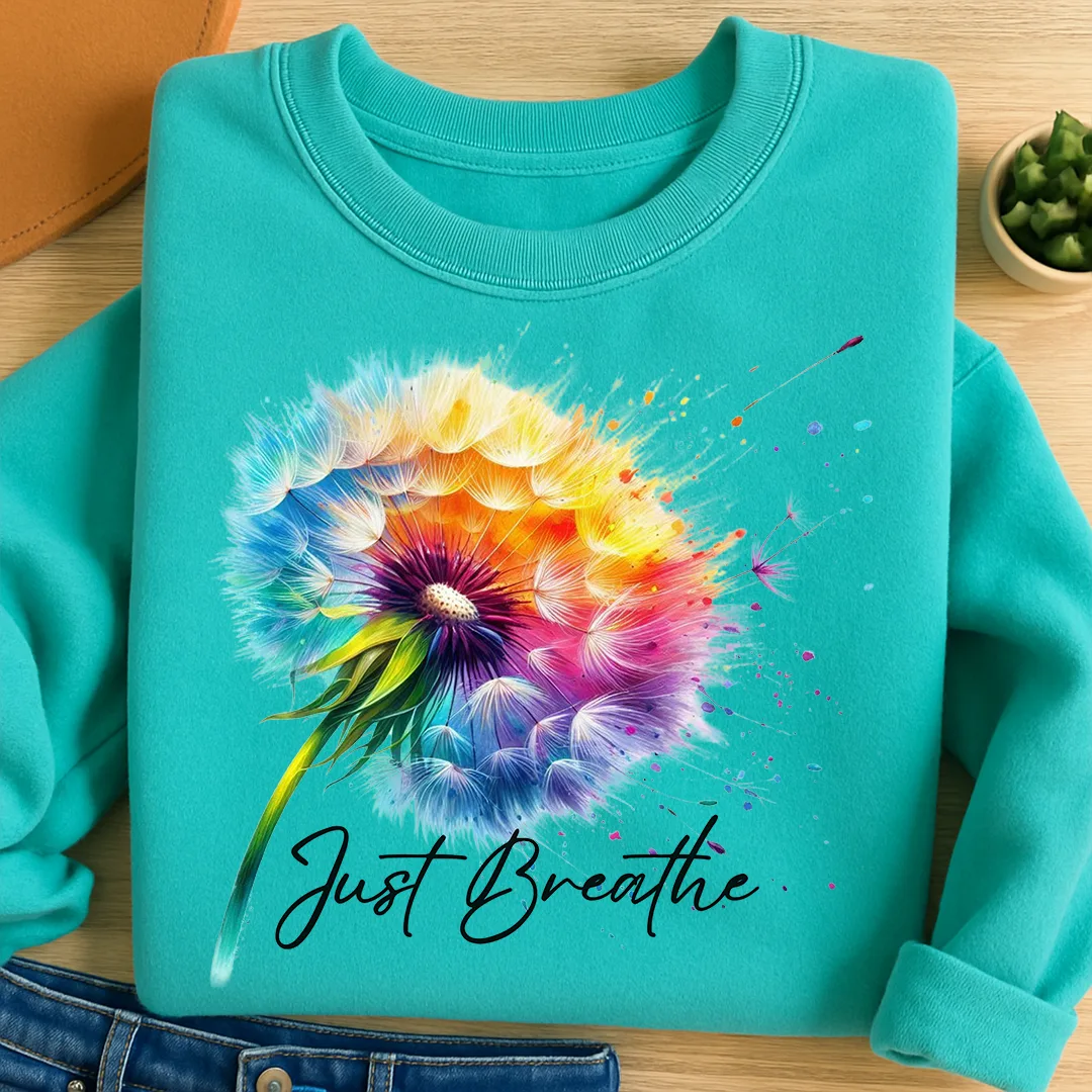 Bügelbild Pusteblume der Freude